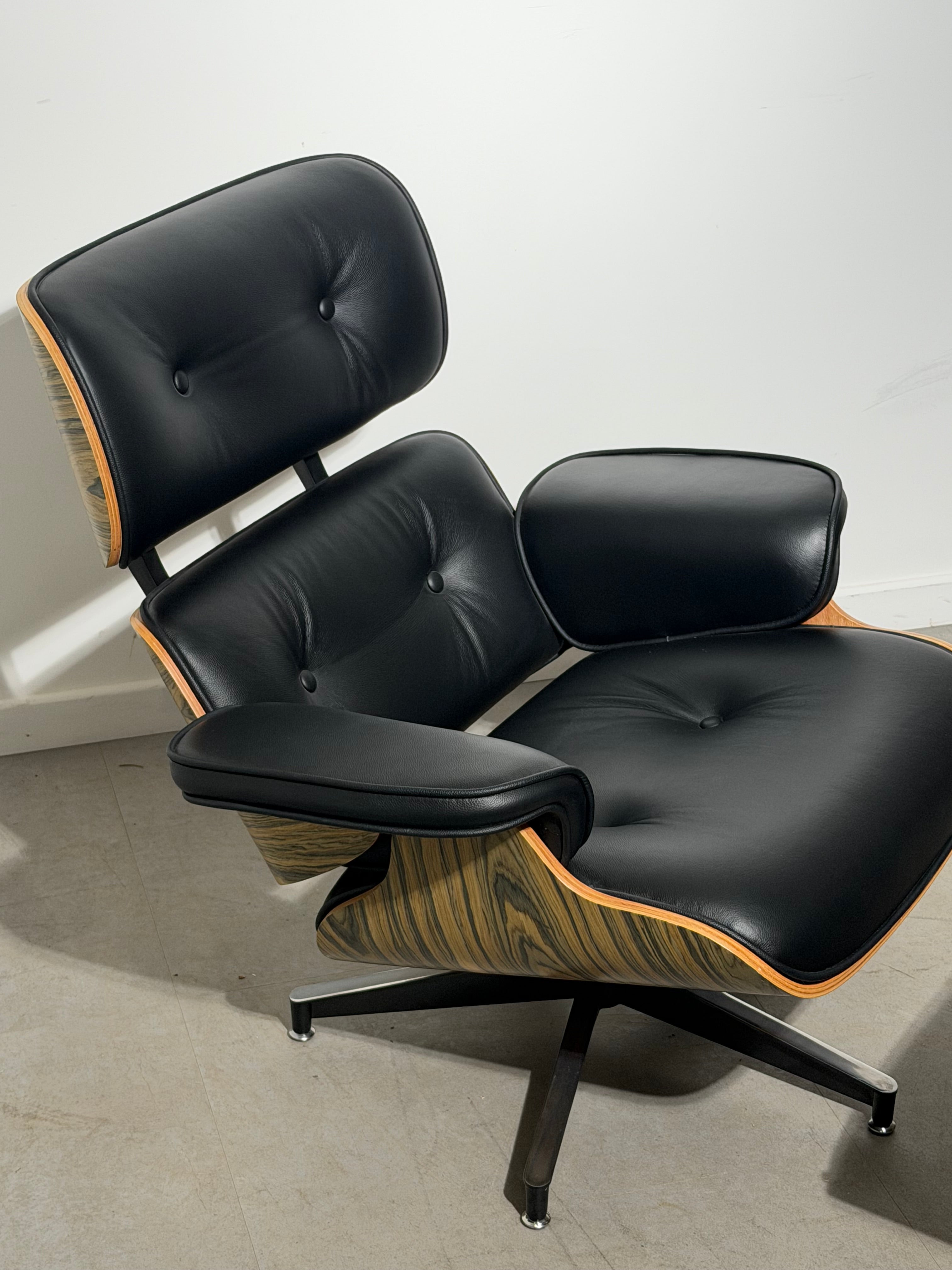 Eames Lounge Chair & Ottoman Replica – Rosewood Finish