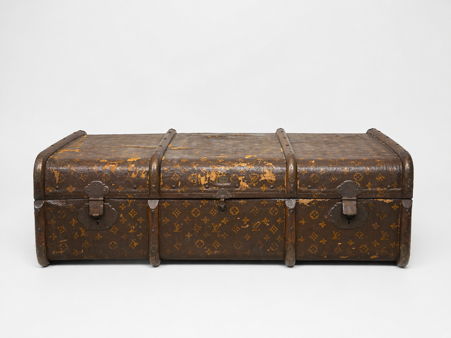 LV style Suitcase with Monogram