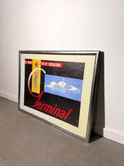 Original Expo 58 Germinal Poster by A. Evraert – Brussels 1958