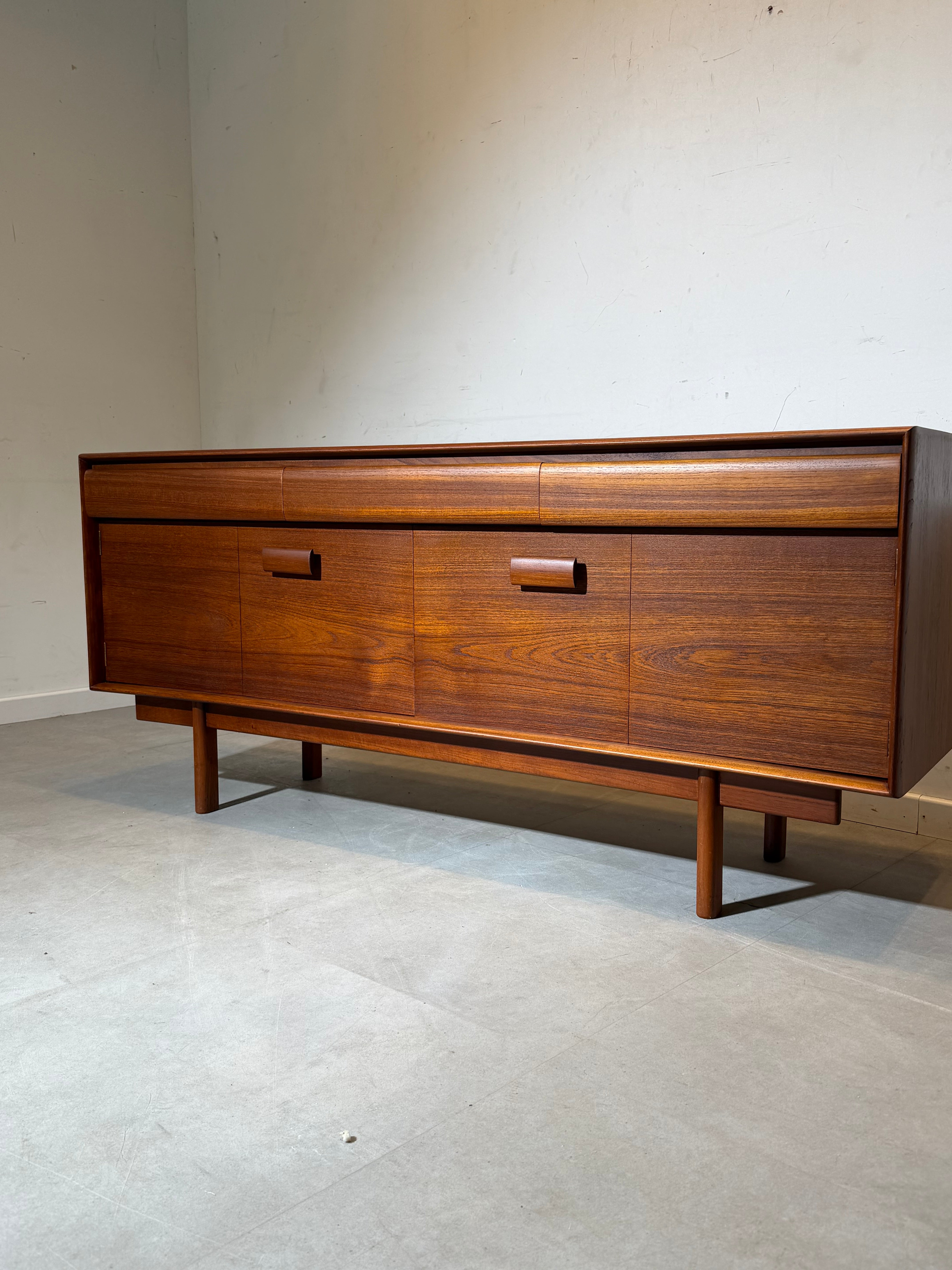 White & Newton Teak Sideboard – Mid-Century Modern British Design