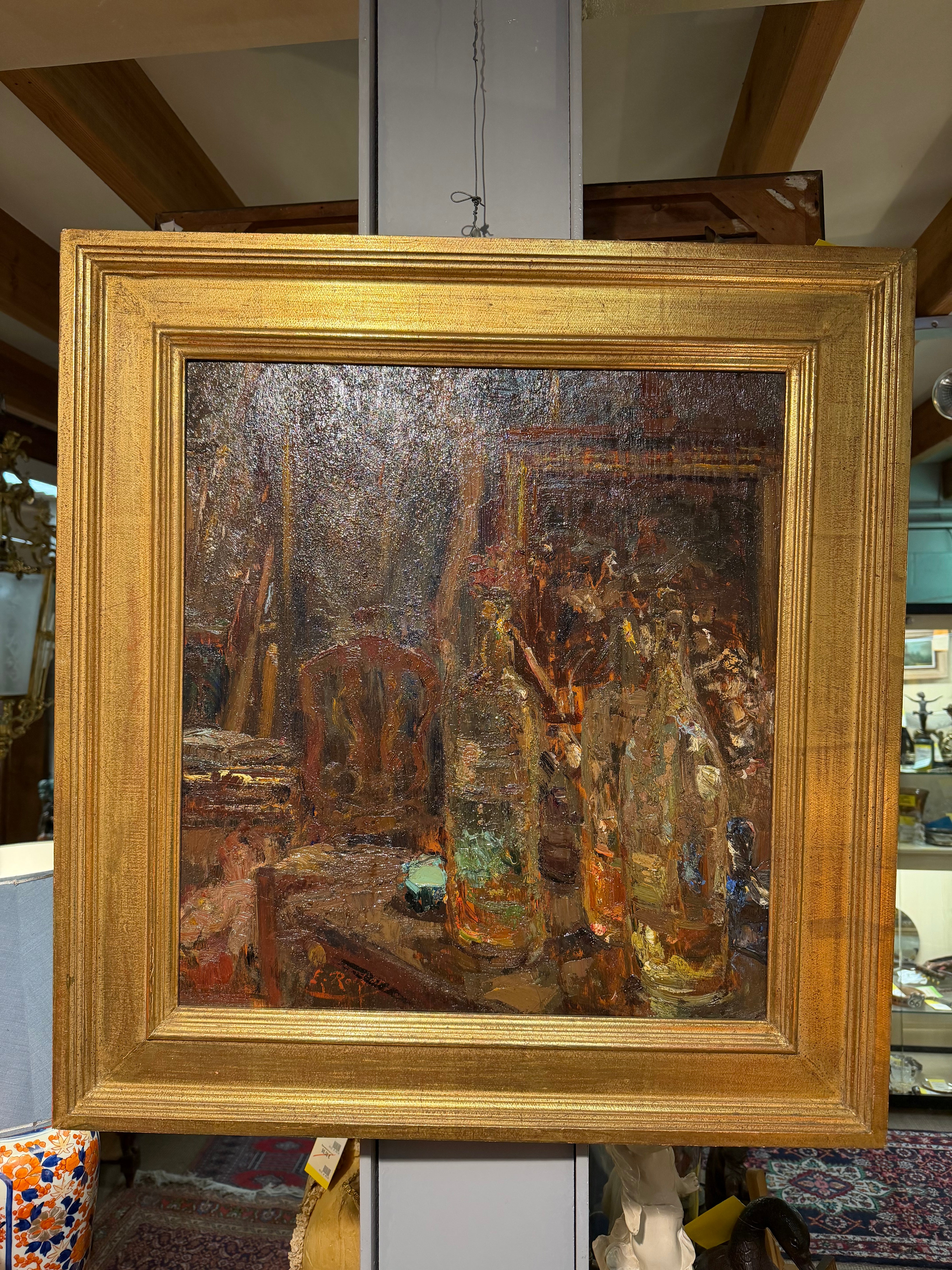 Ernest Rocher (1872–1932) — Oil on Panel