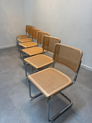 S-Chair Natural Chrome