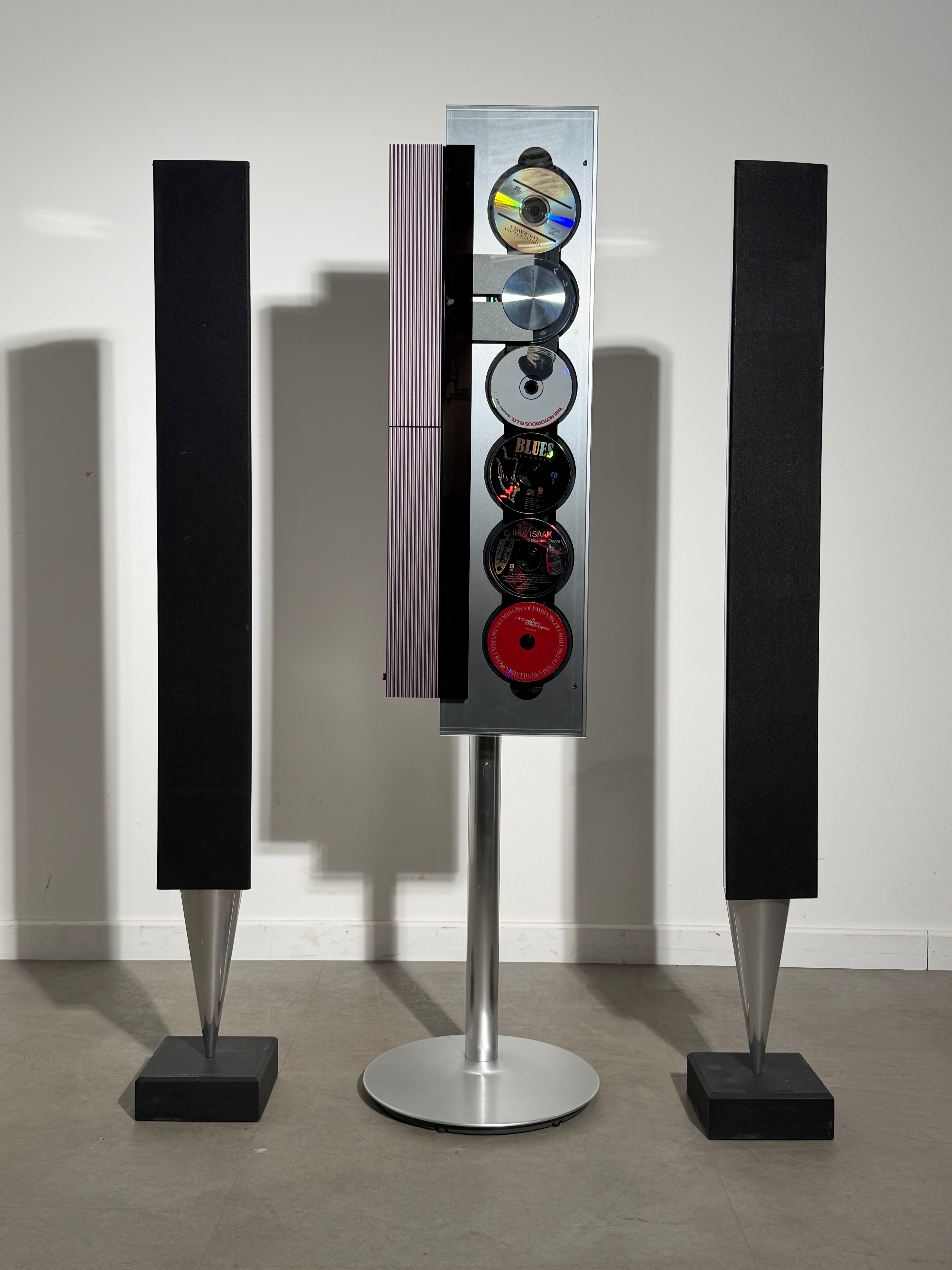 Bang & Olufsen BeoSound 9000 + Floor Stand + Pair of BeoLab 8000 Speakers