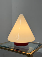 Vintage Italian Murano Mushroom Table Lamp, 1970s