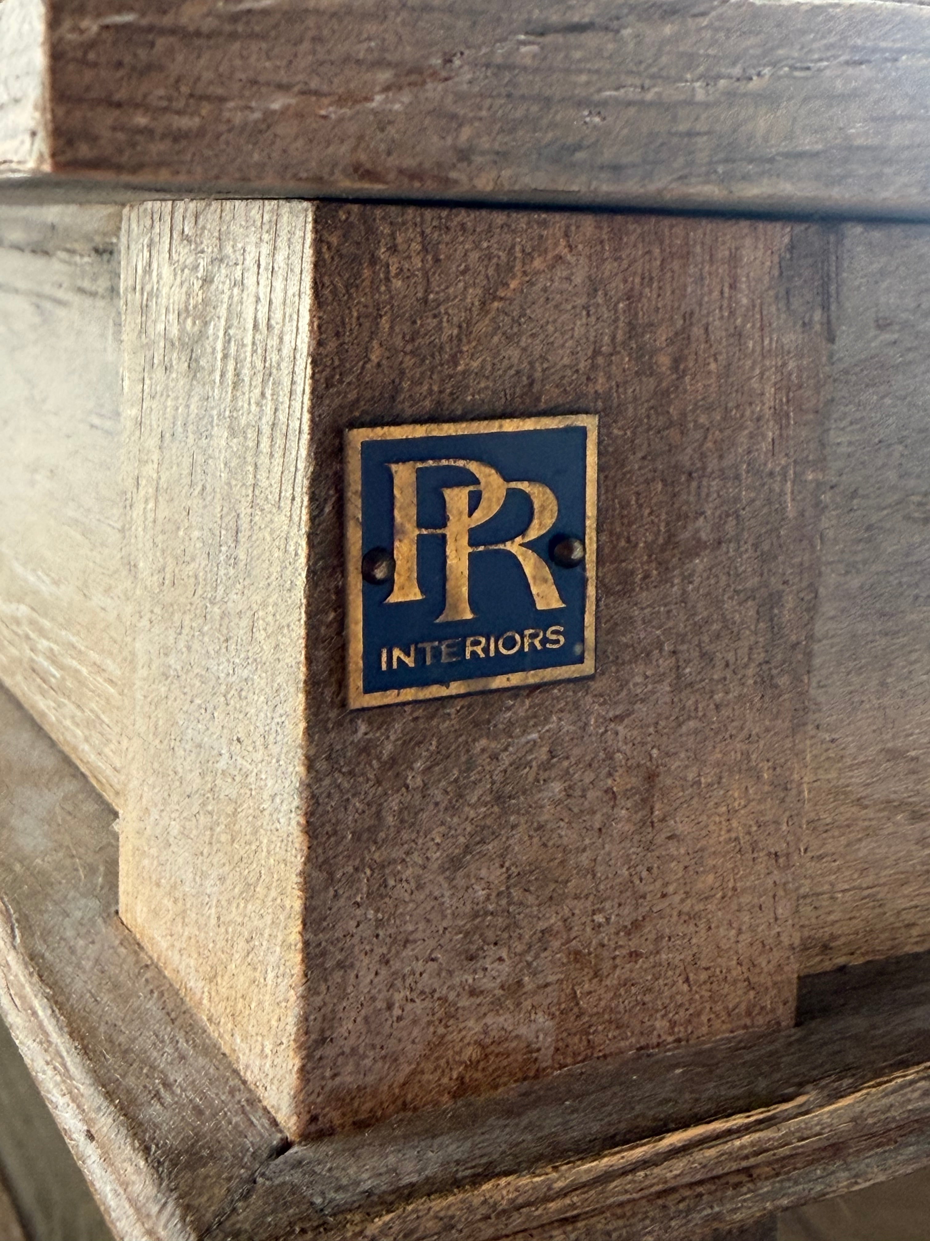 RR Interiors Solid Oak Coffee Table with Drawer & Lower Shelf
