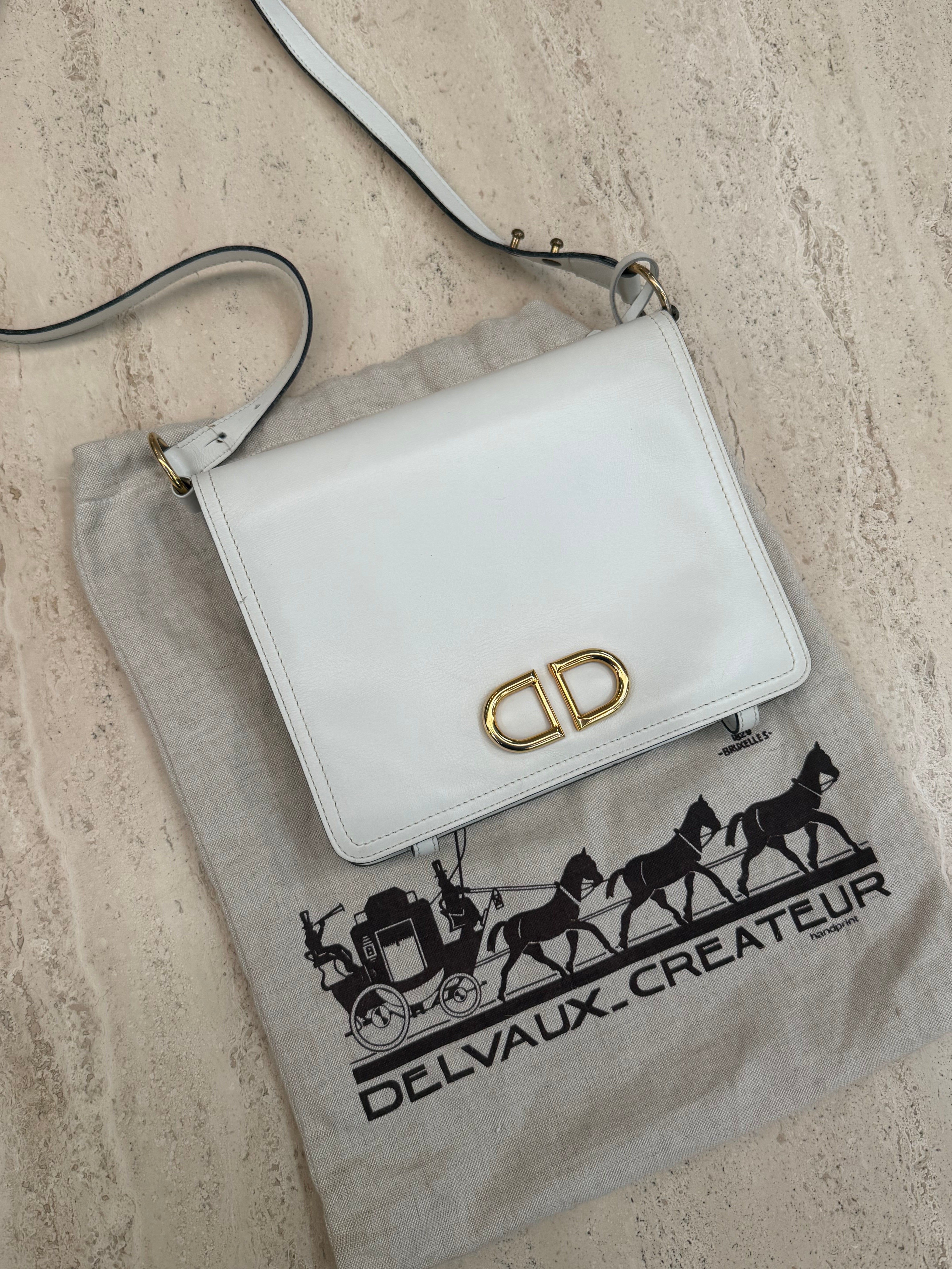 Delvaux “Camargue” OFF WHITE
