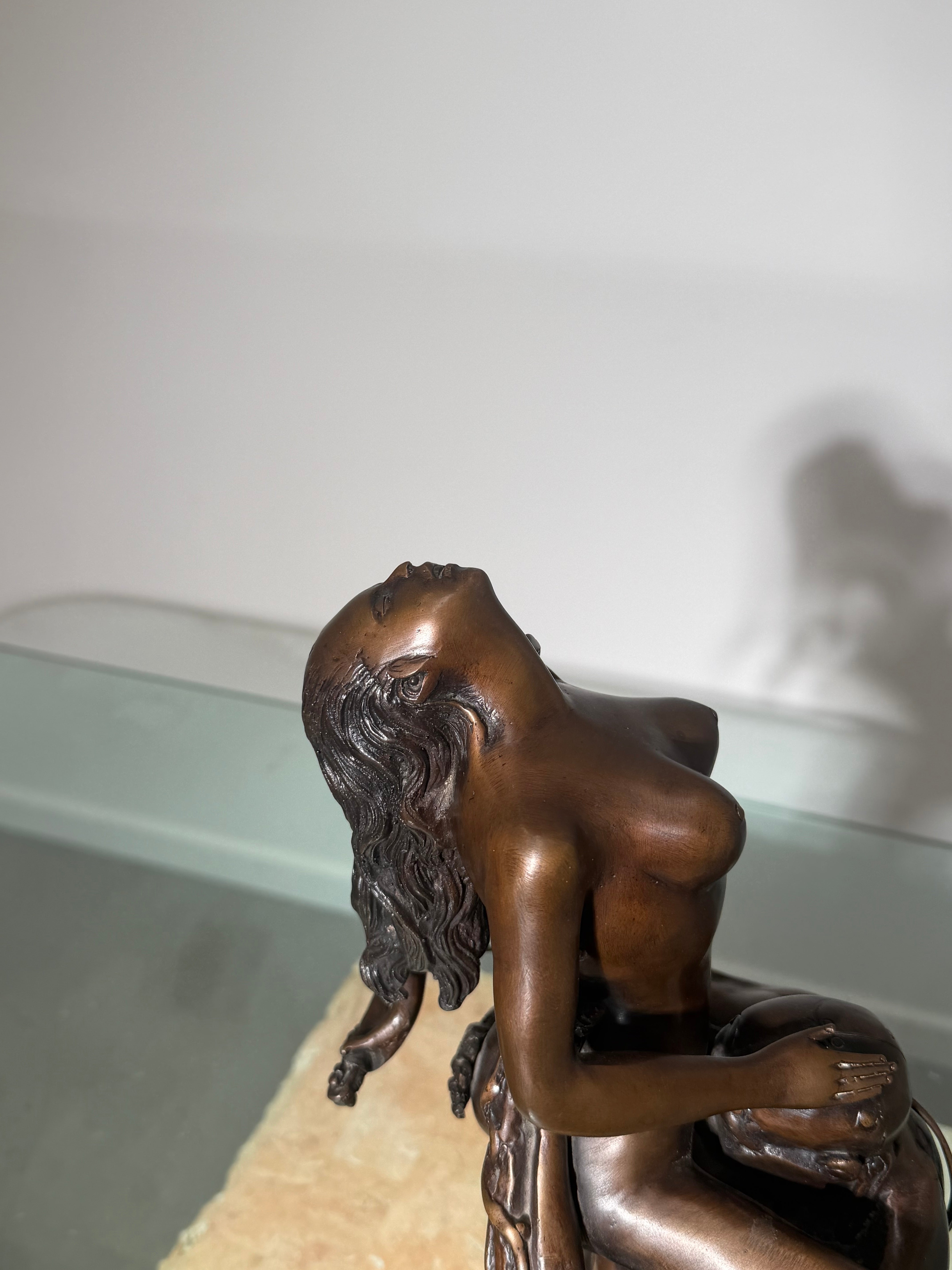 Bronze Sculpture “Techno Lover” after Rodolfo Bucacio