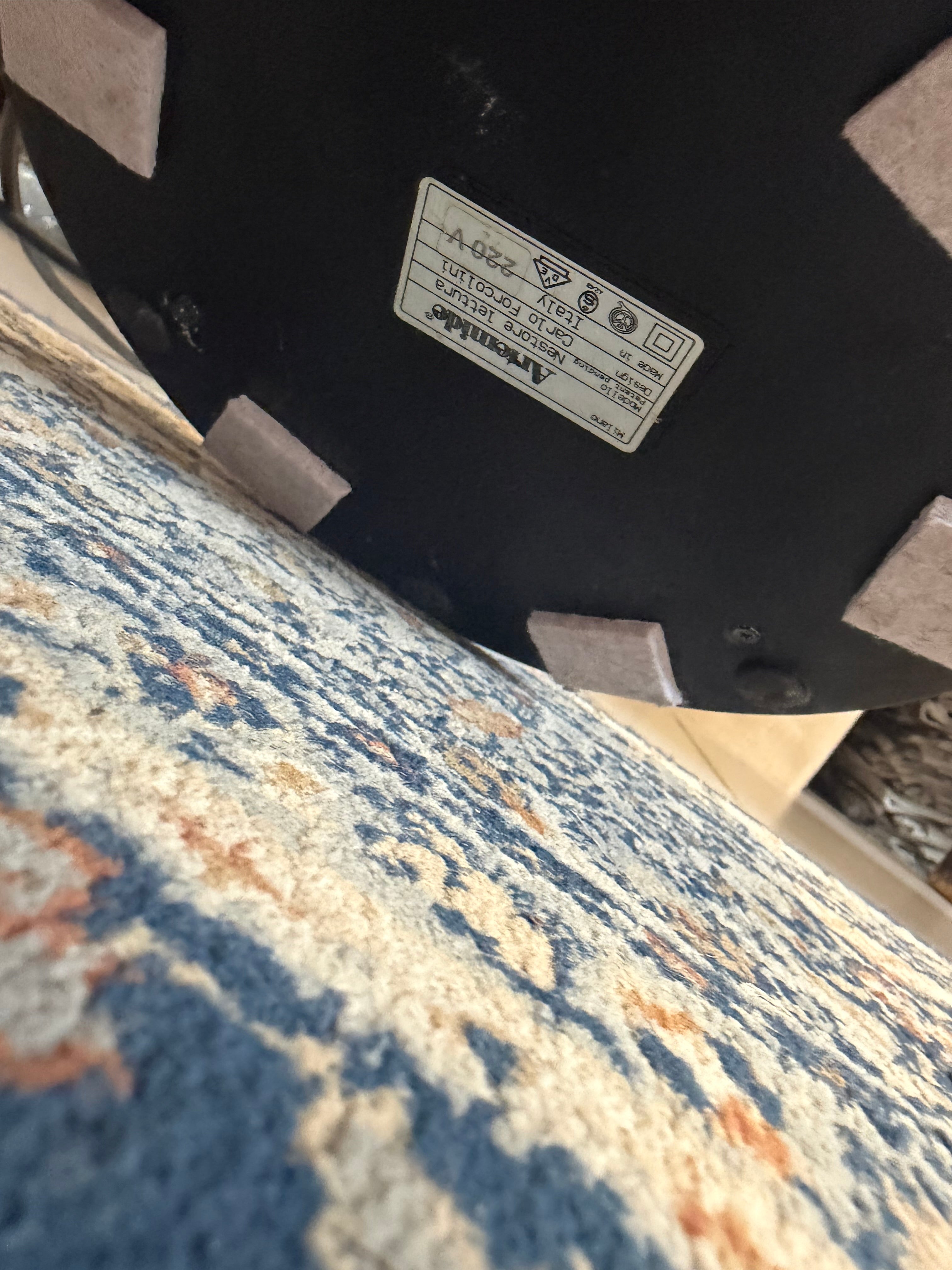 Lampadaire Artemide Nestore Lettura – Design par Carlo Forcolini, Italie