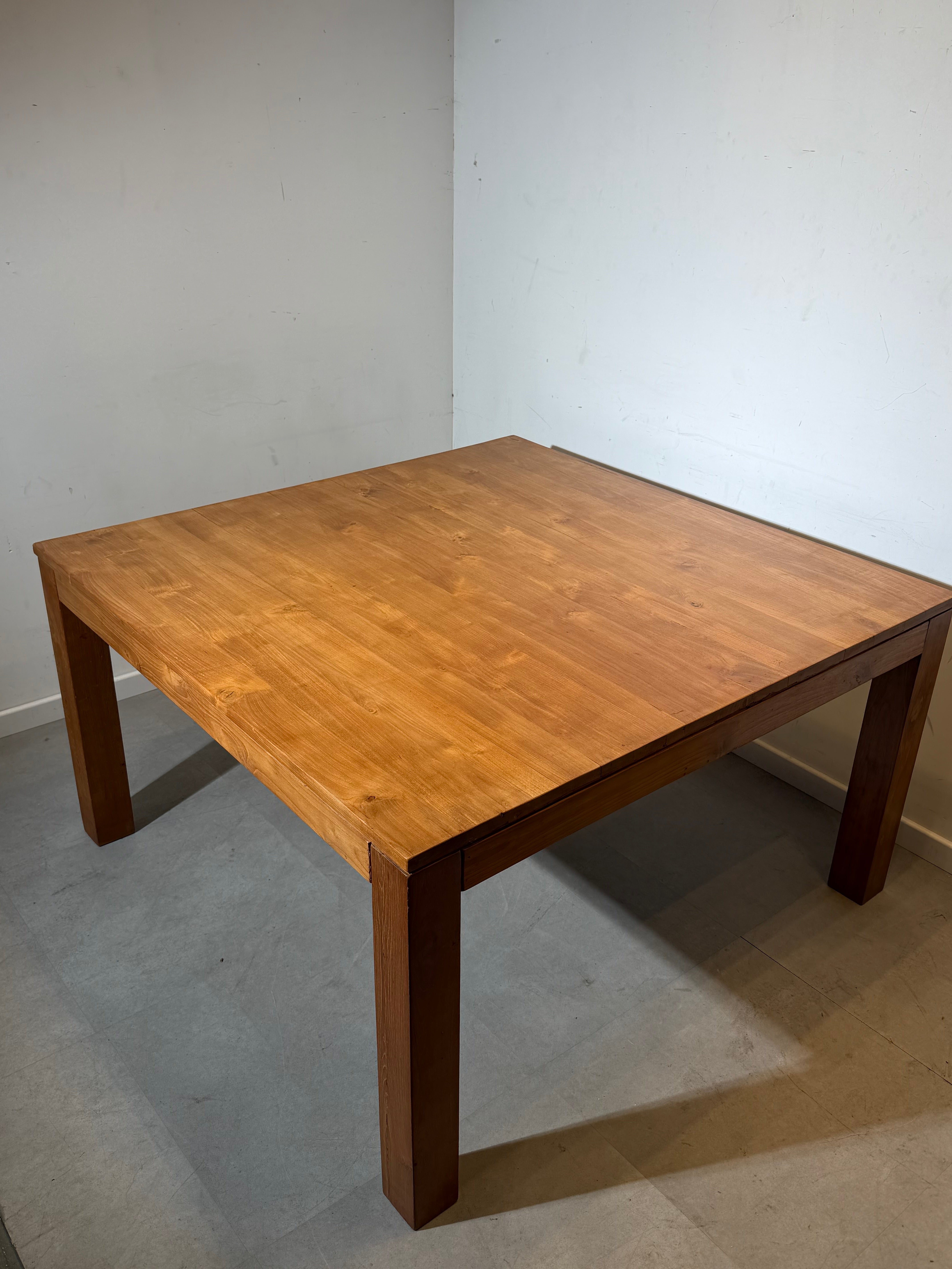 Square Teak Dining Table