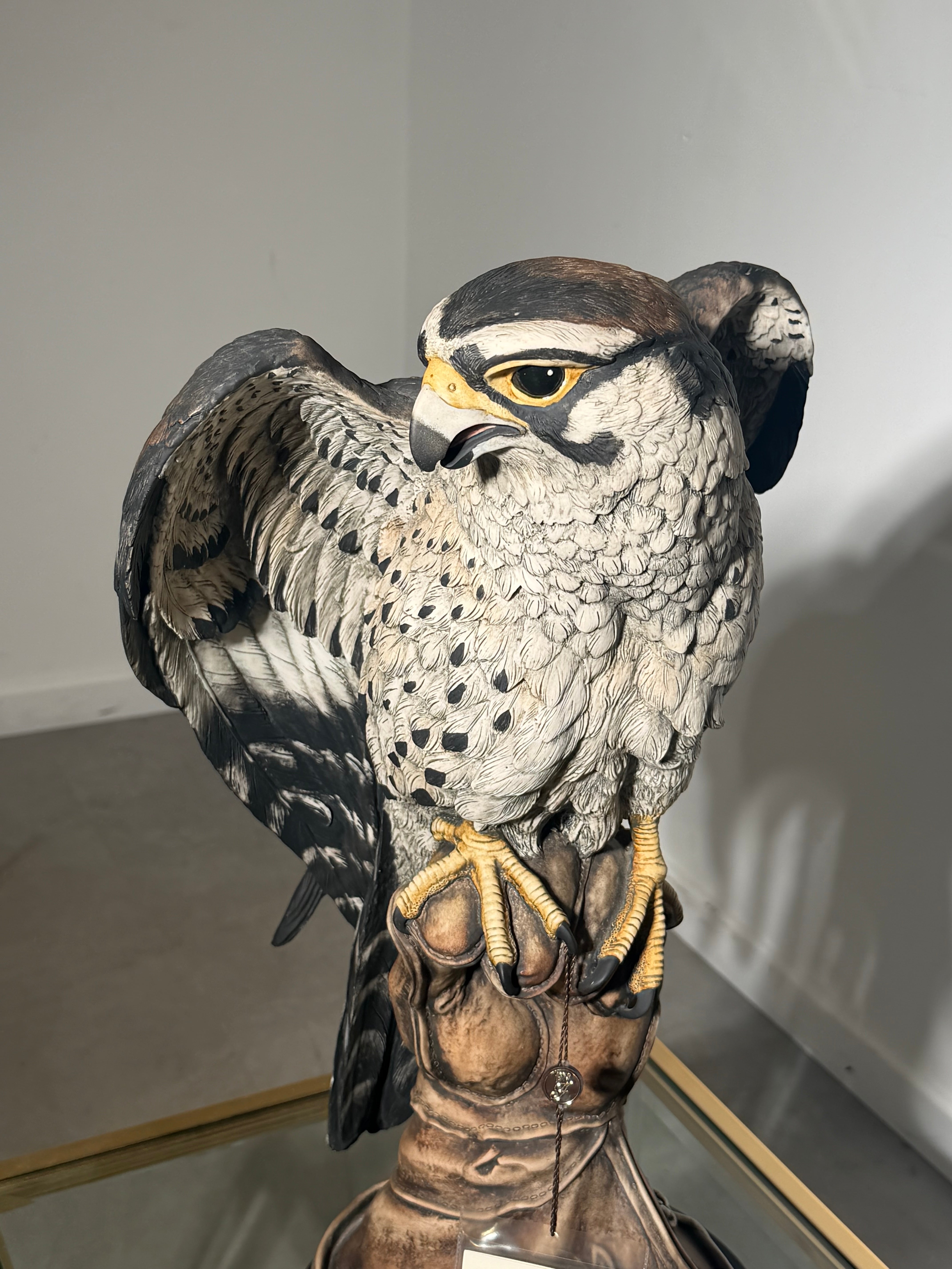 Florence Giuseppe Armani Falcon Sculpture – Limited Edition (No. 1500)