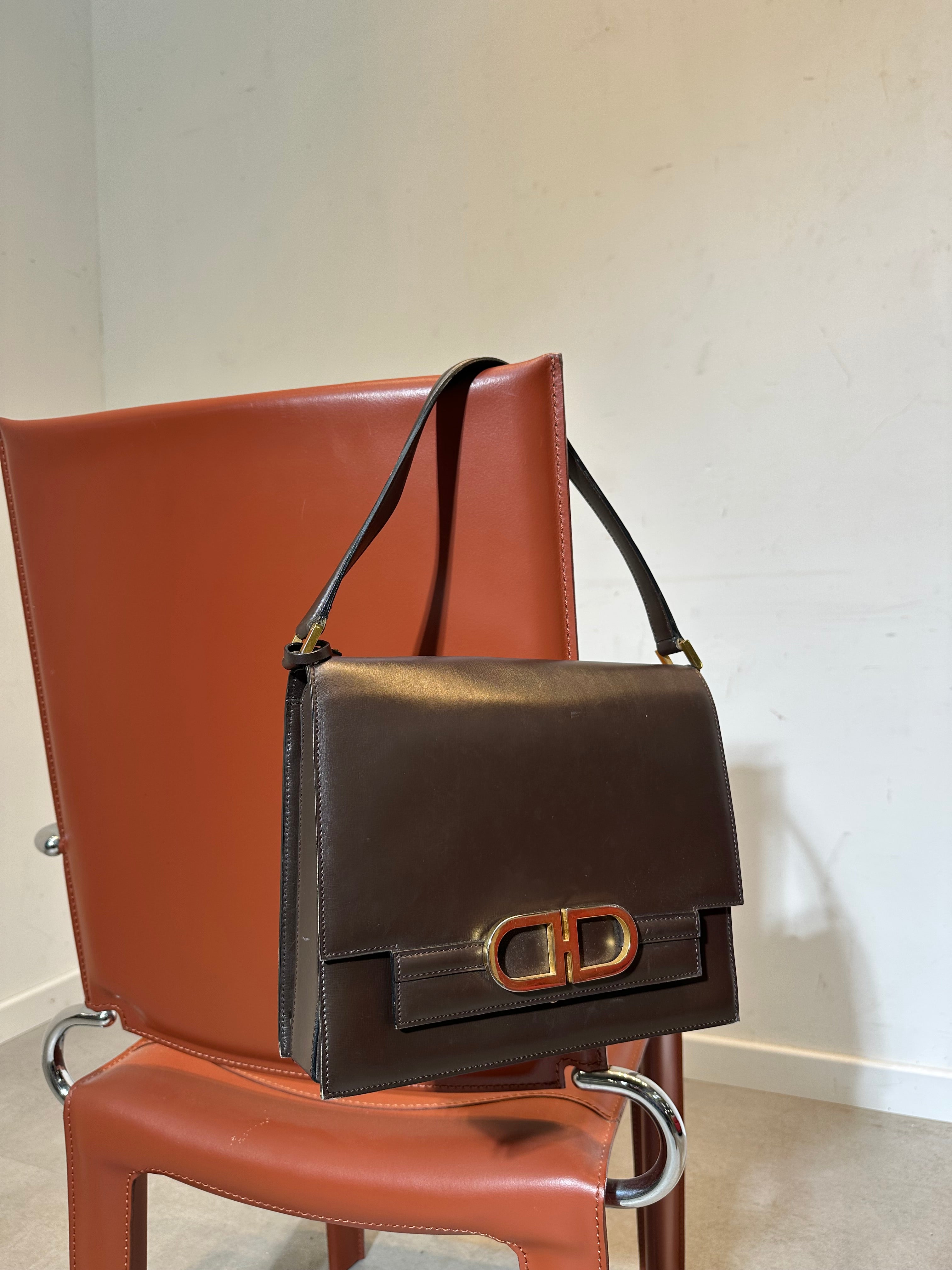 Delvaux Classic Brown Bag