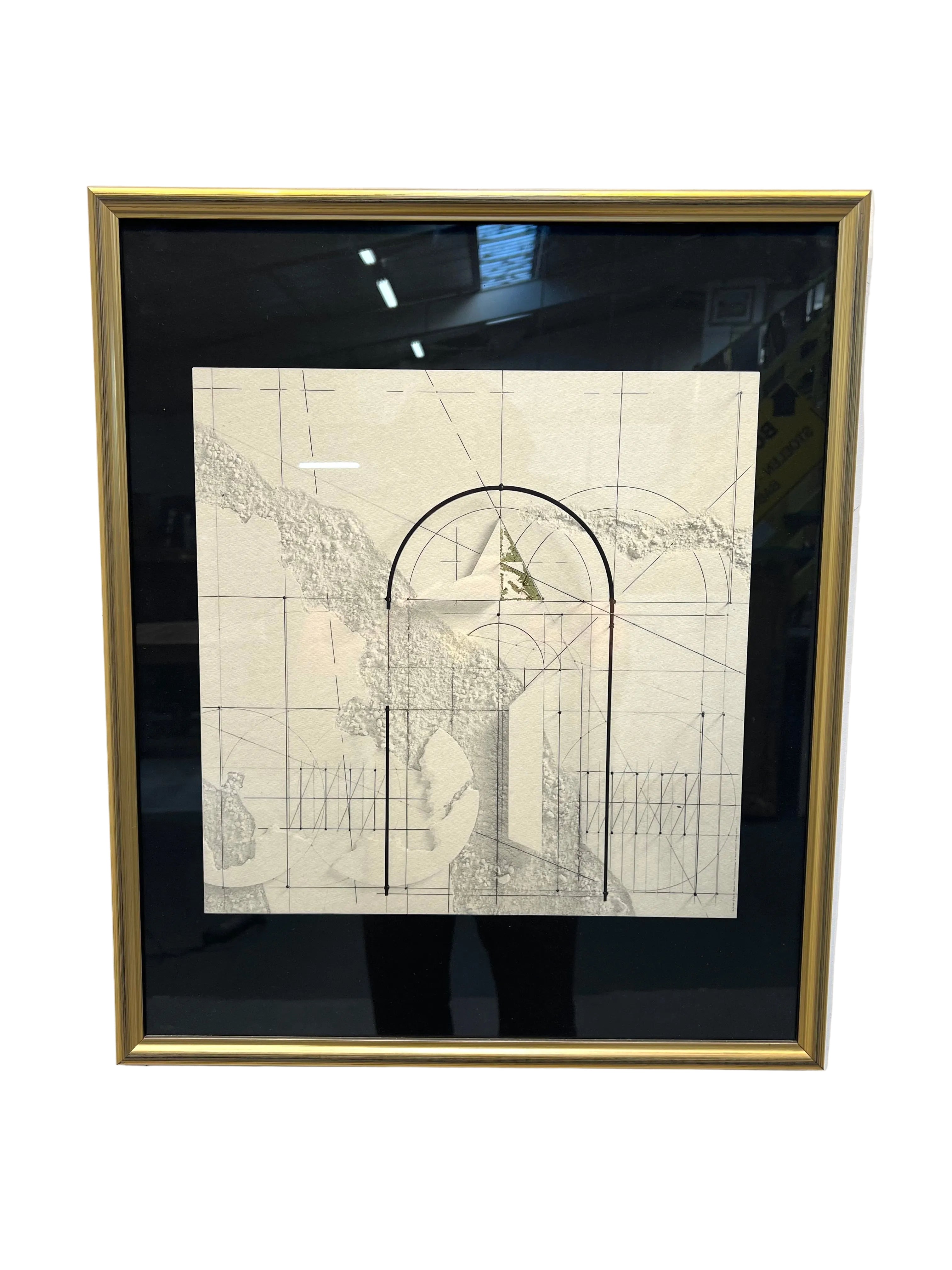 Walter Valentini Art Print – Geometric Composition