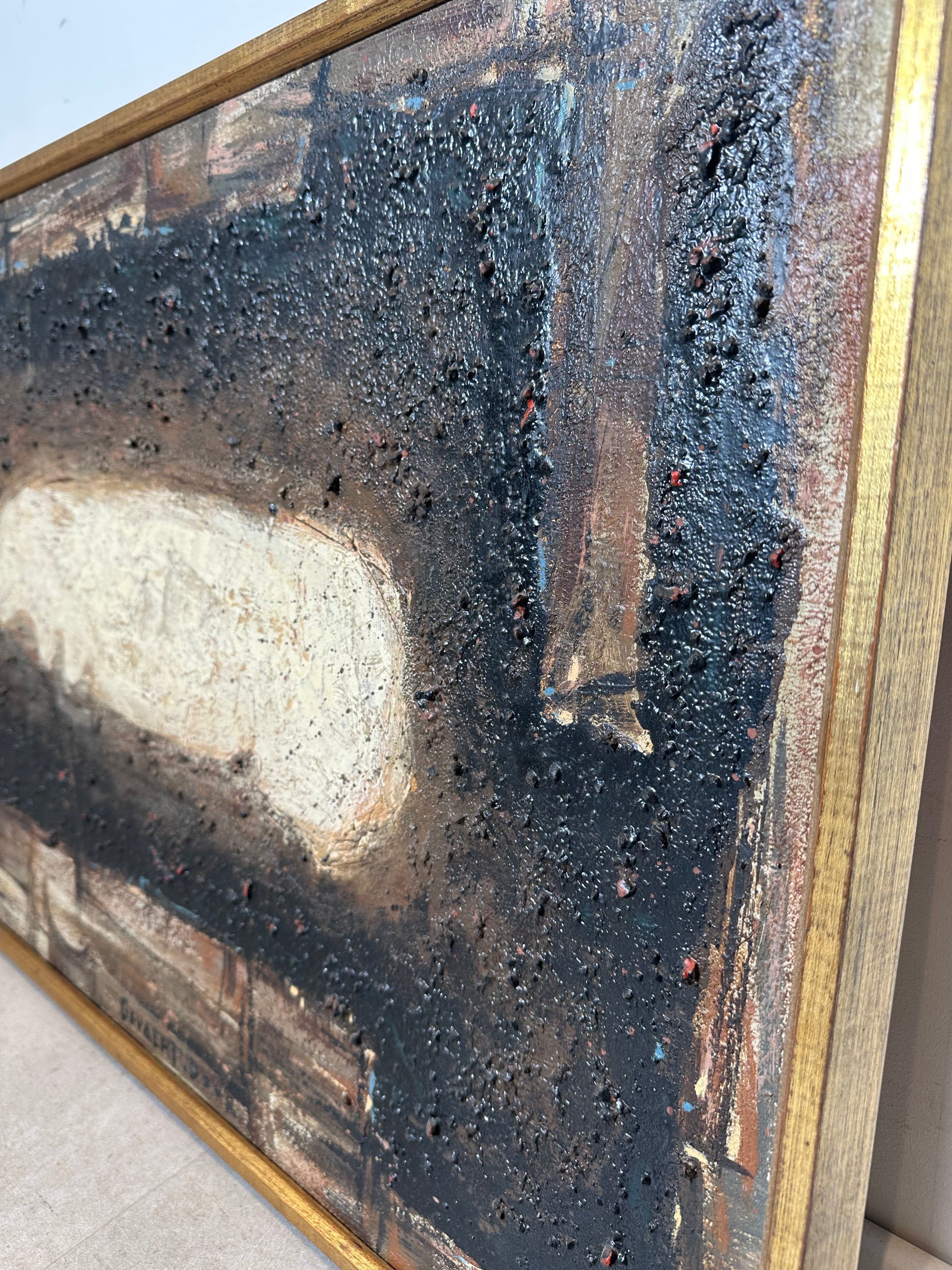 Abstract schilderij "Door Gevaert"