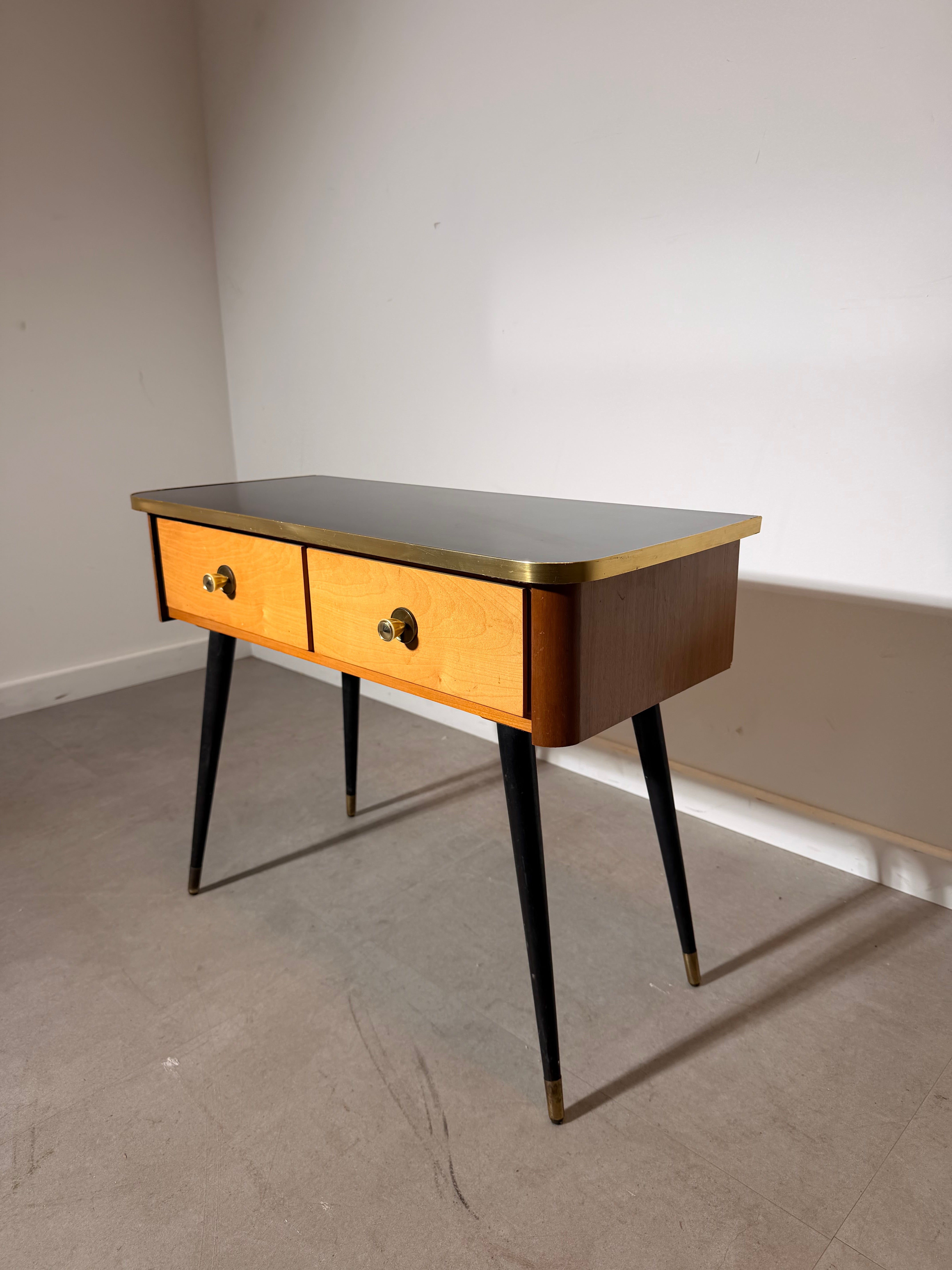 Vintage Mid-Century Bedside Table / Side Table