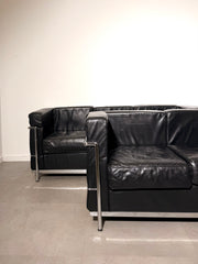 Cassina “Le Corbusier” Style Sofa Set – Le Corbusier Replica