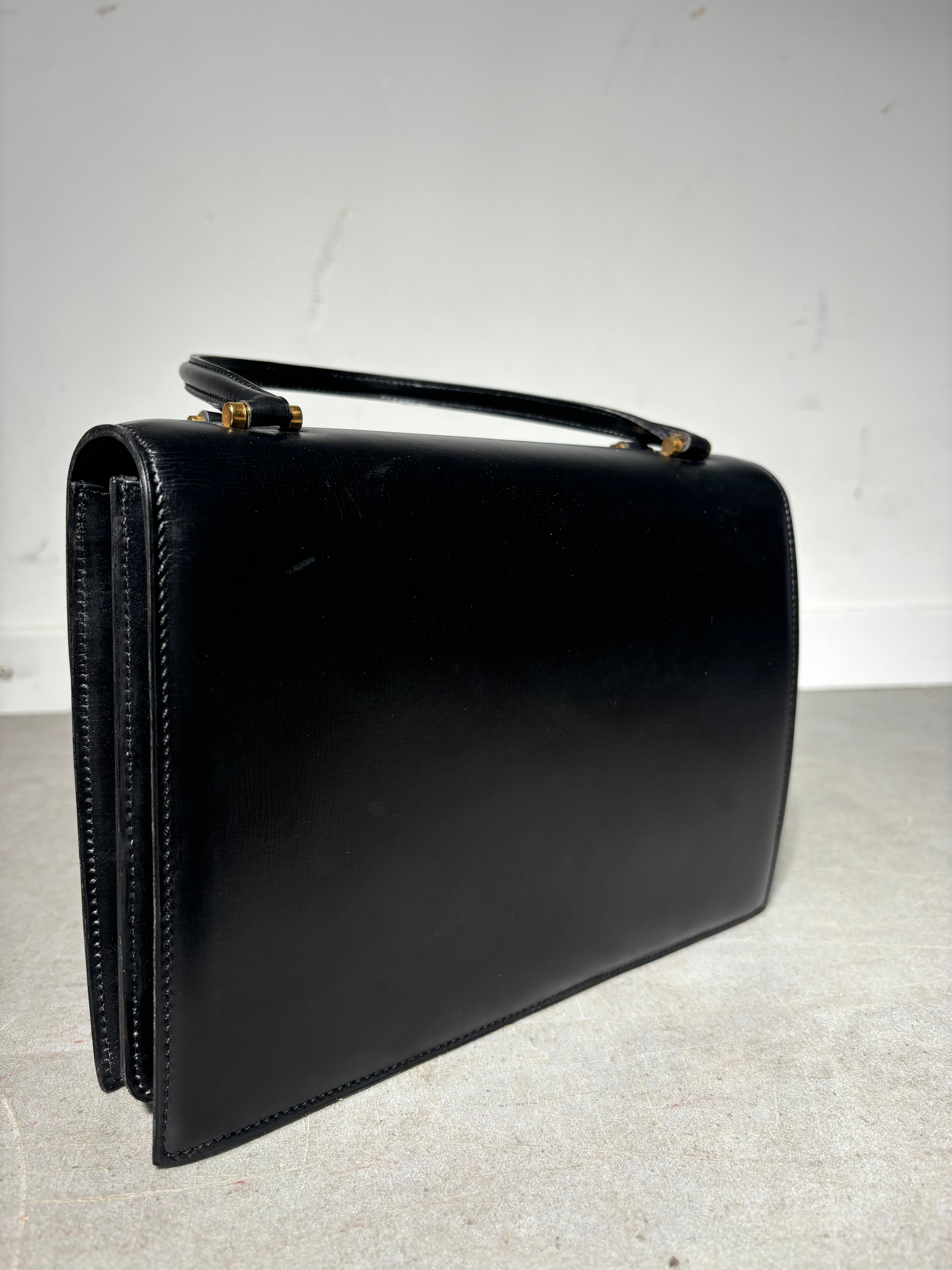 1960’s Delvaux black handbag