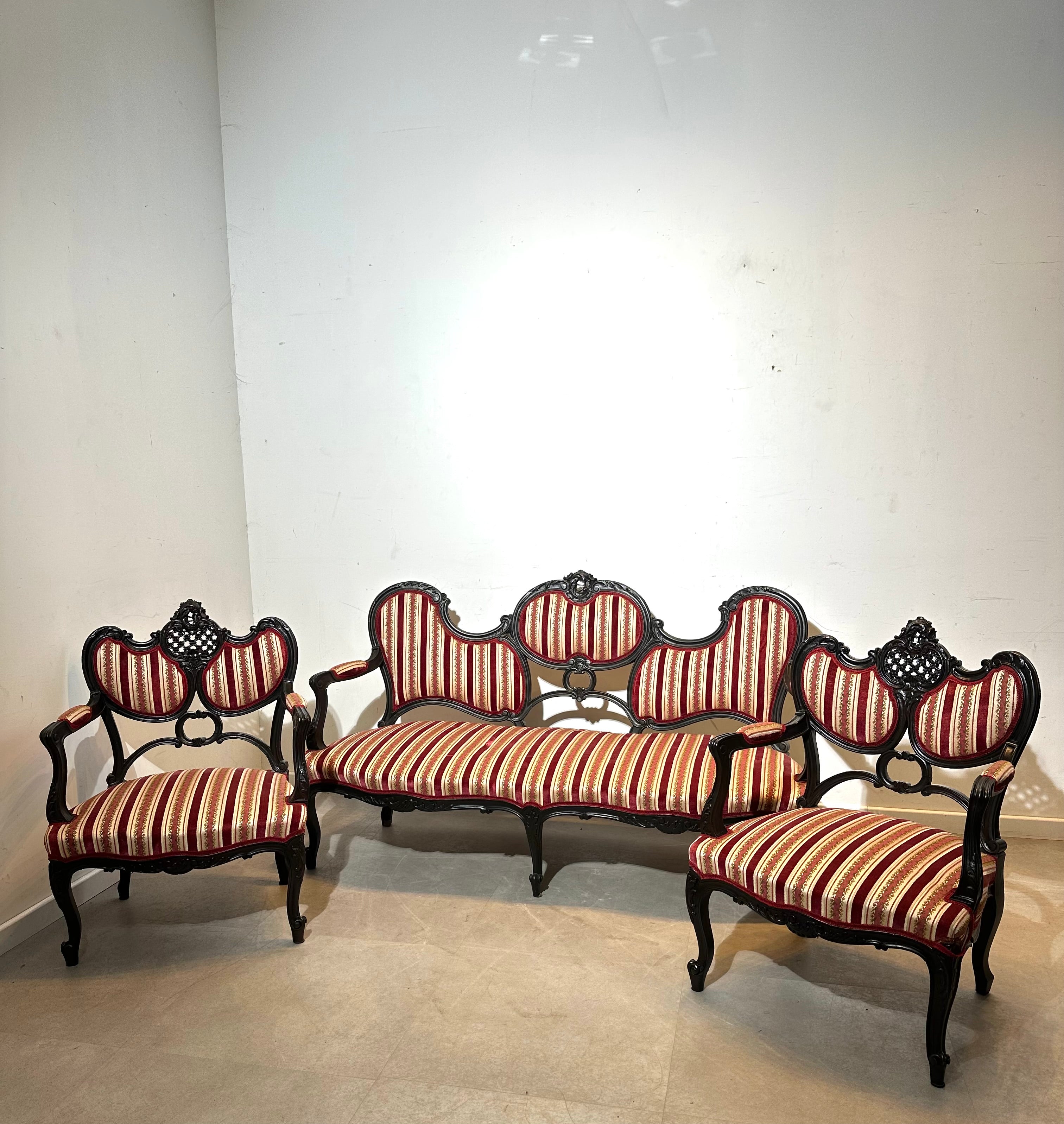 Antique Victorian Salon Set