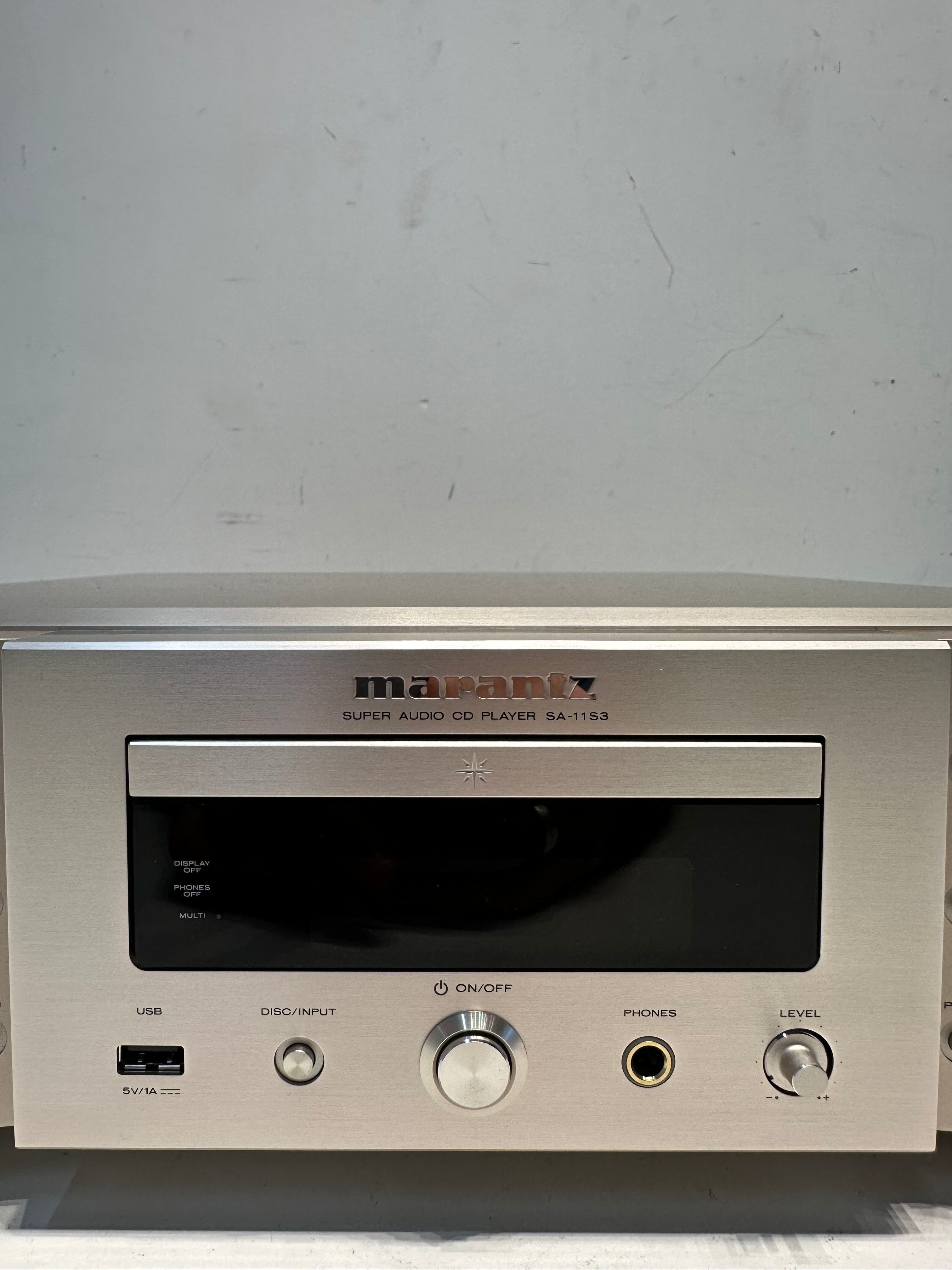 Marantz SA-11S3 Super Audio CD Player