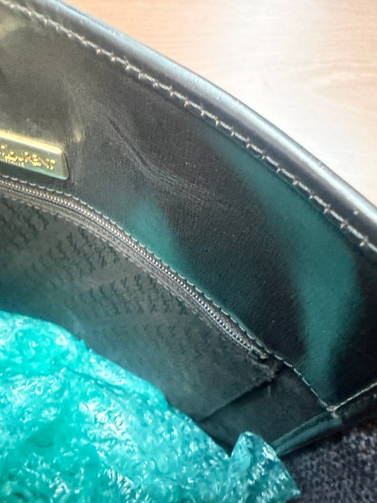 Vintage Yves Saint Laurent YSL Monogram Shoulder Bag