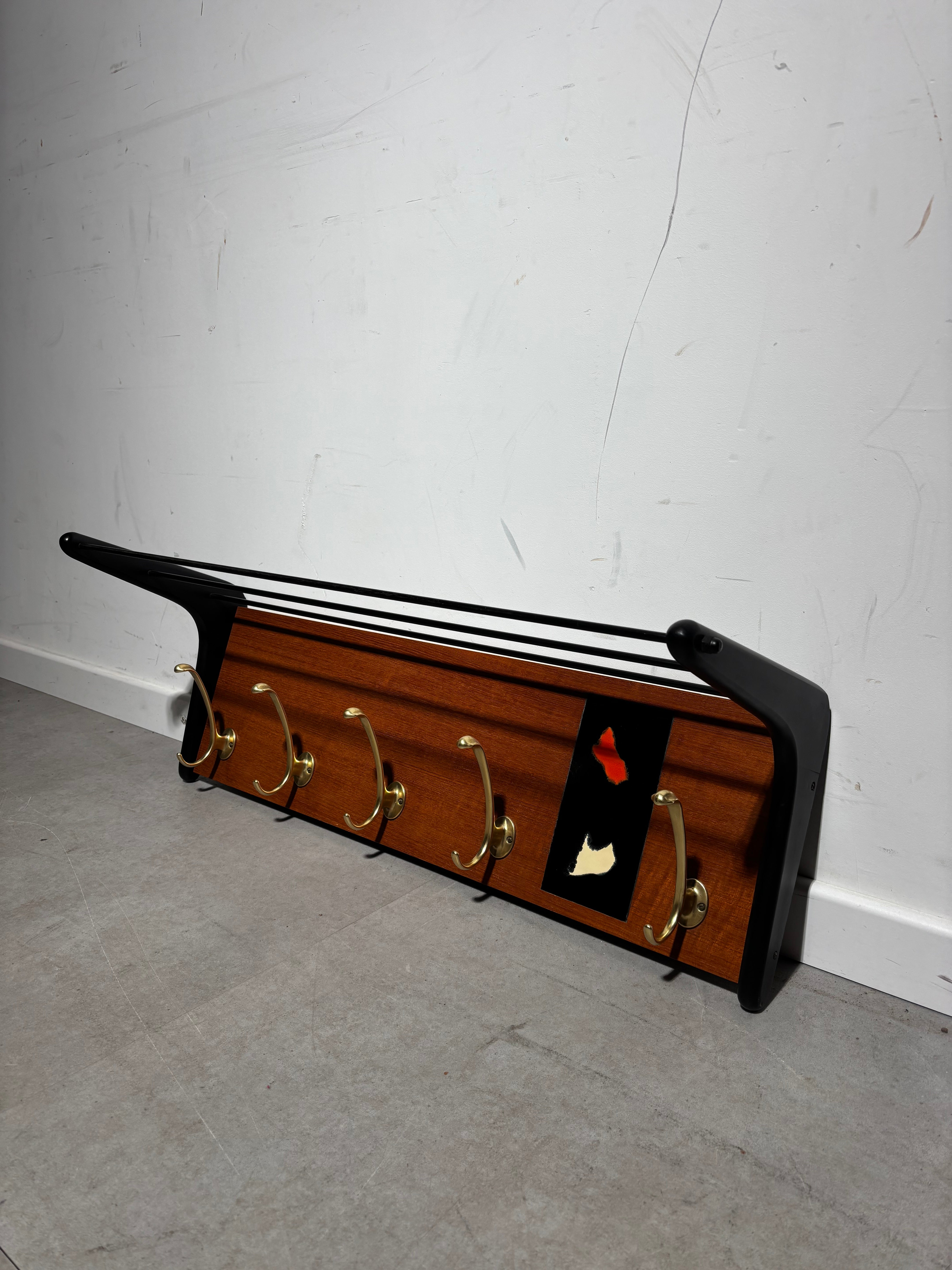 Vintage “Boomerang” Coat Rack