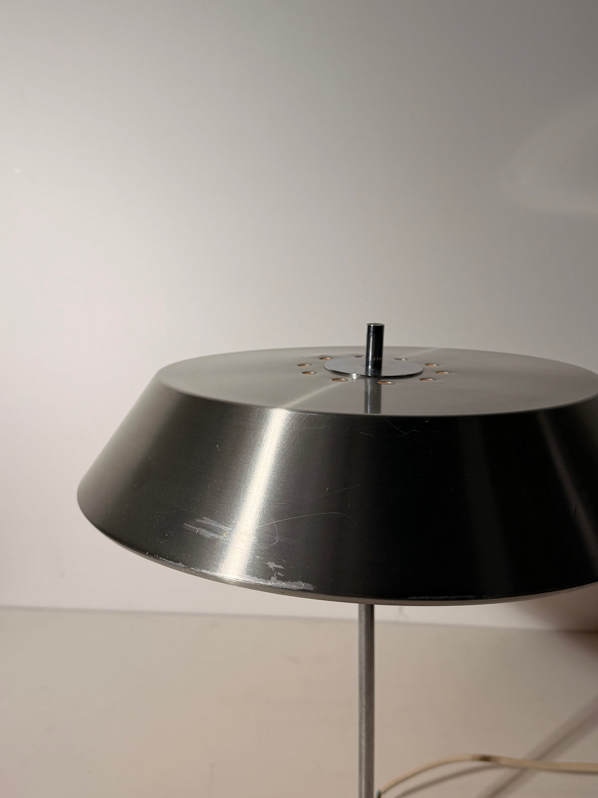 Vintage Mid-Century Modern Metal Table Lamp