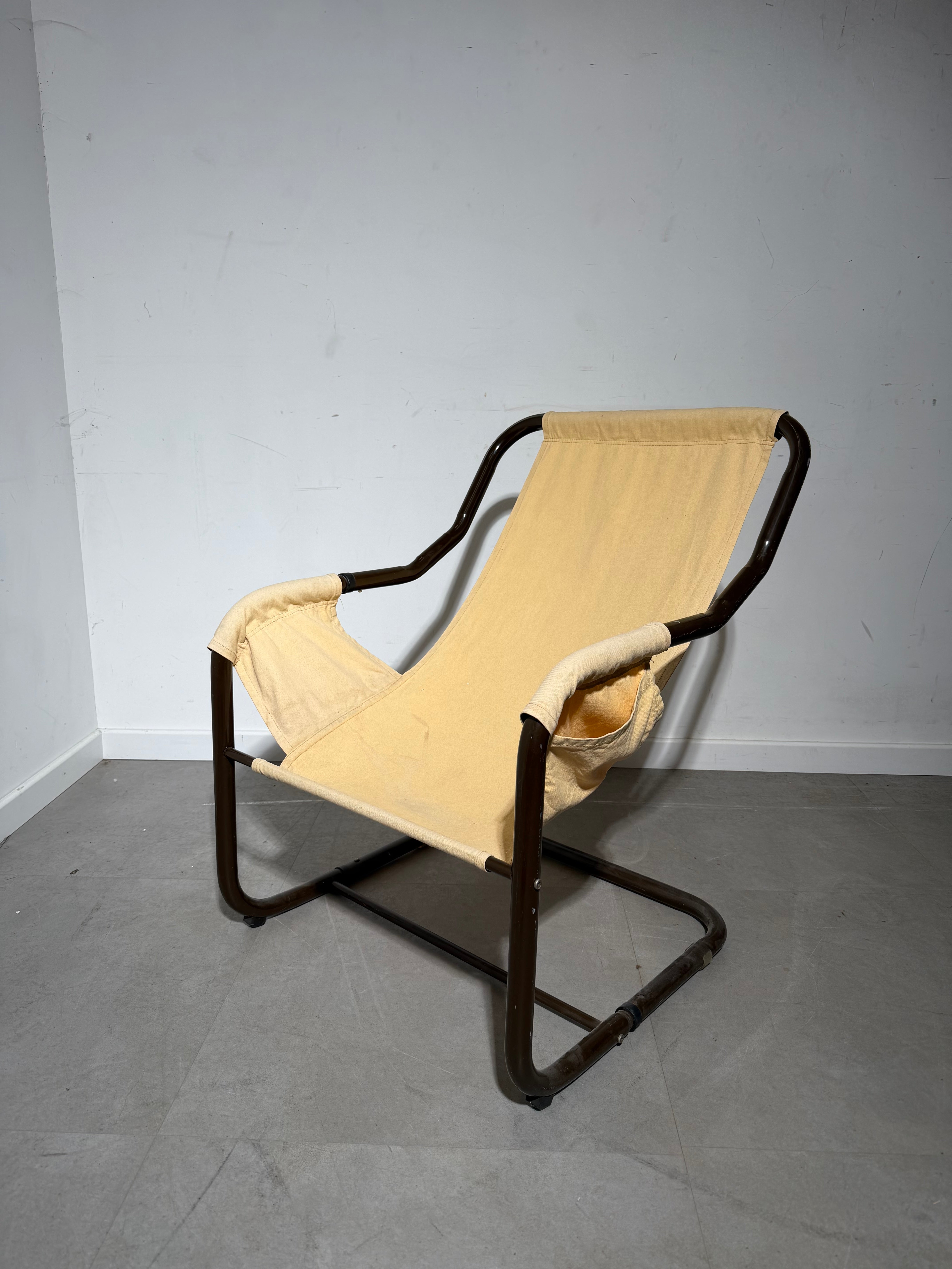 Tubular 60’s Fabric Loungechair