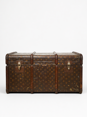 LV style Suitcase with Monogram