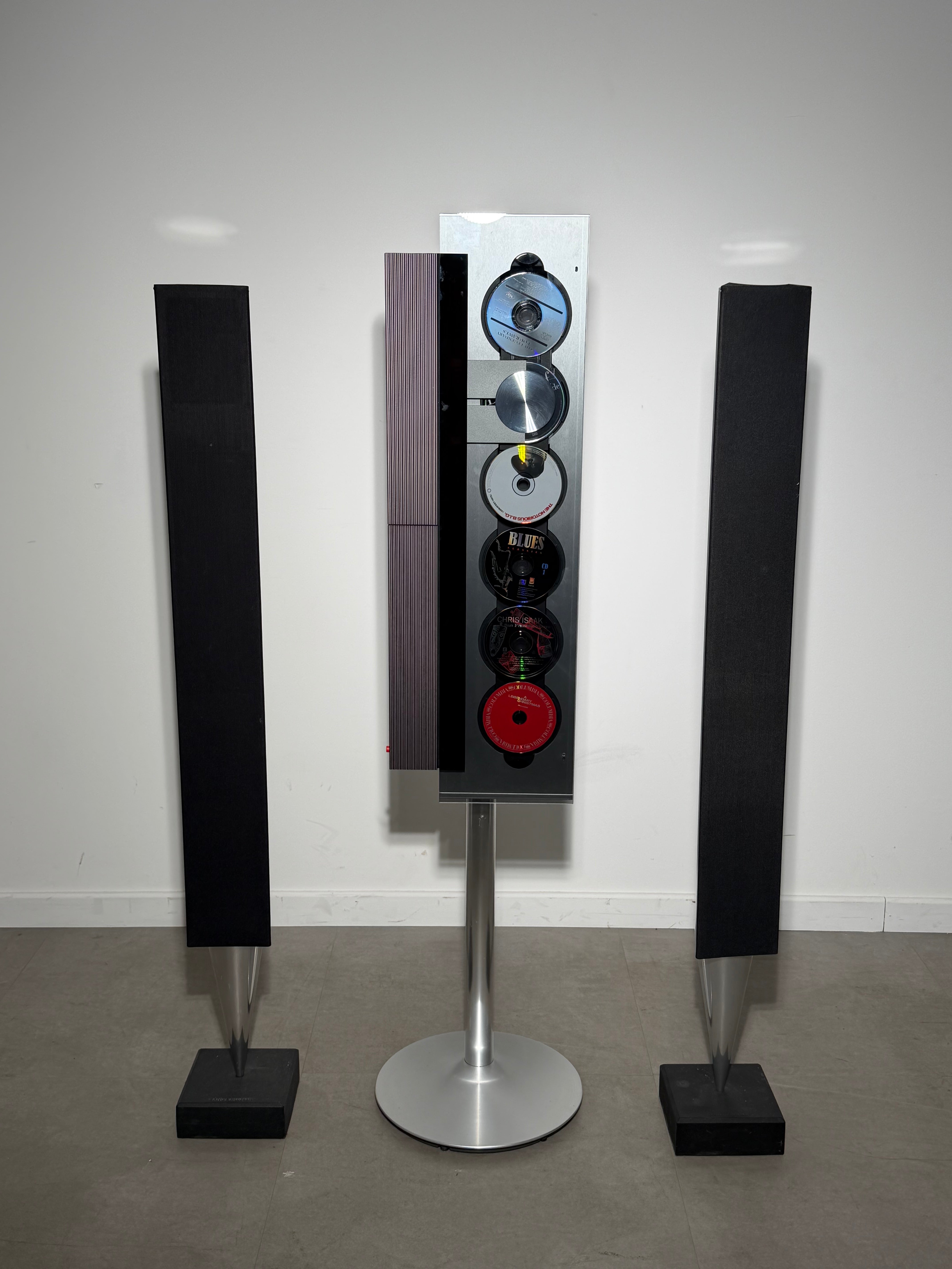 Bang & Olufsen BeoSound 9000 + Floor Stand + Pair of BeoLab 8000 Speakers