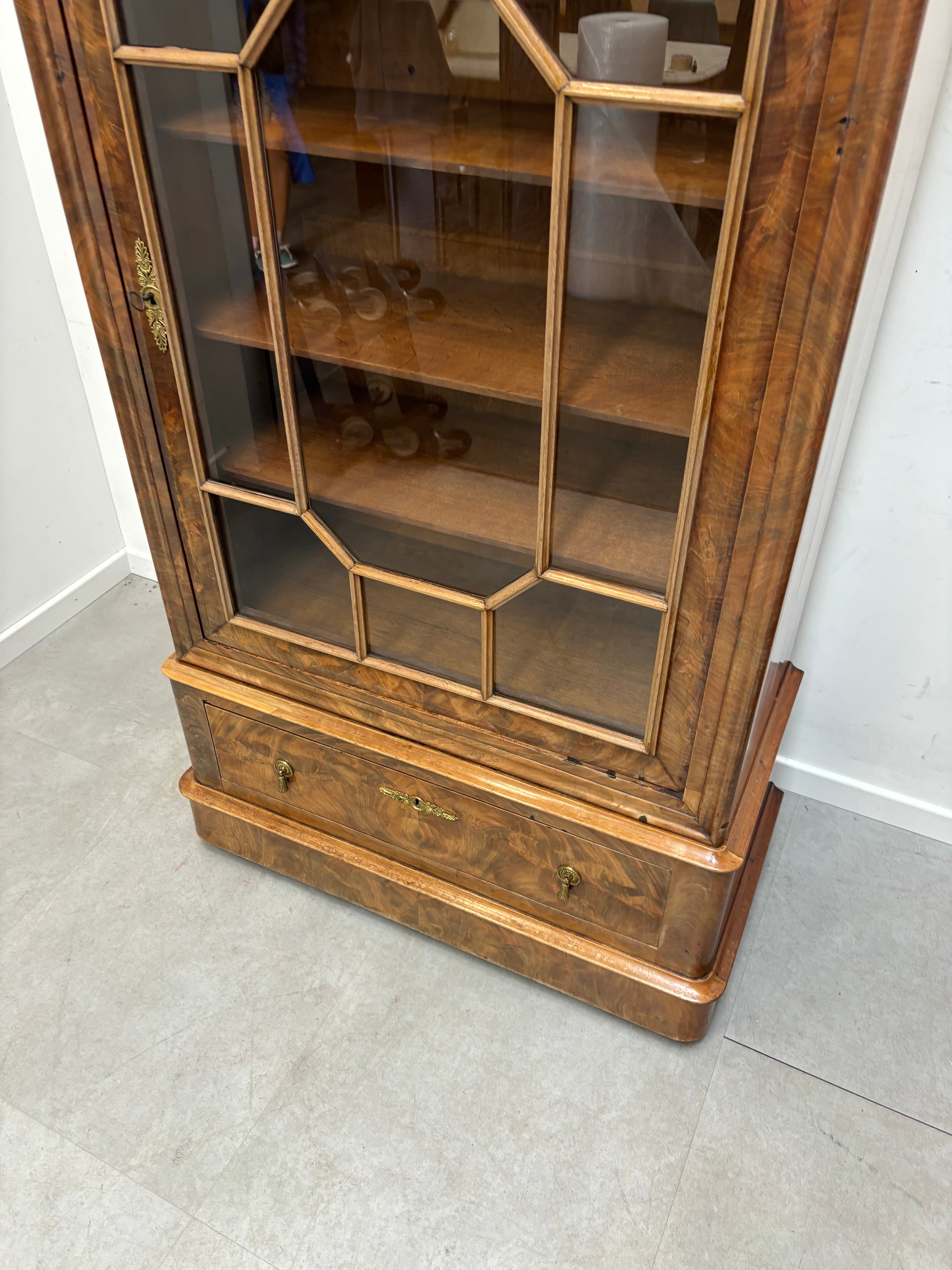 Antique display cabinet “Charles X”