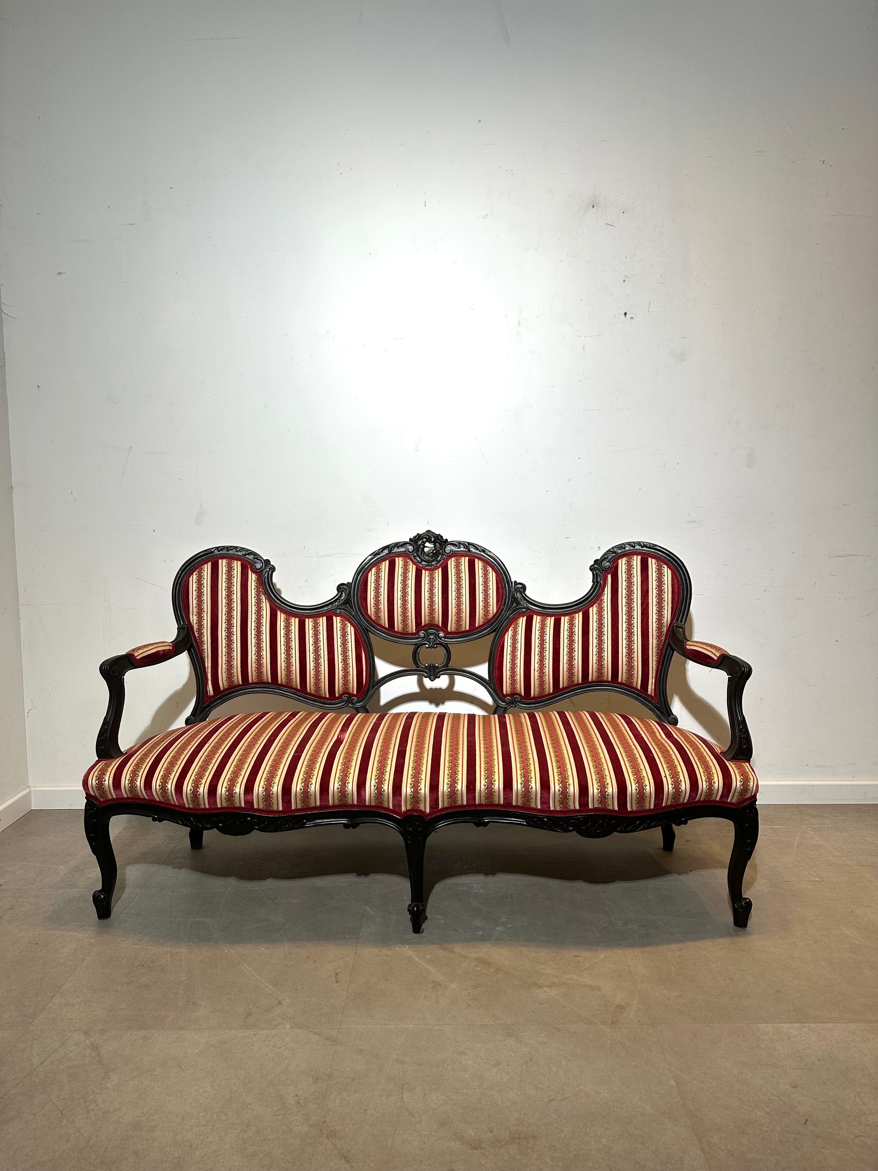 Ensemble de salon victorien ancien