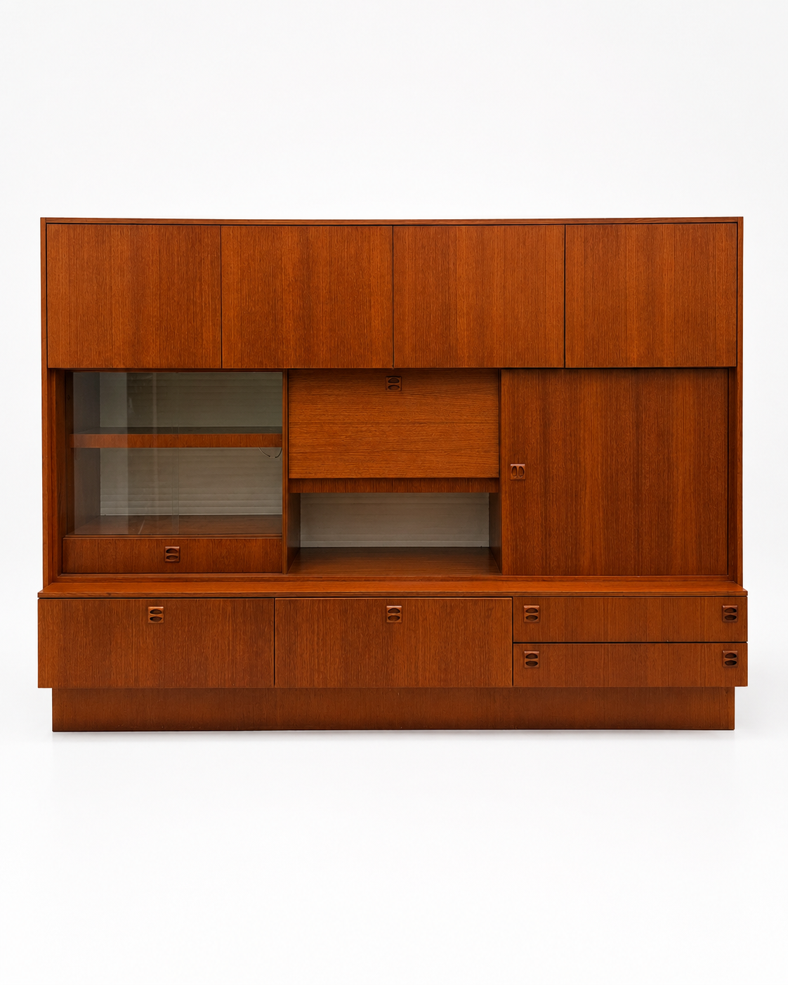 Danish Mid-Century Modern Teak Wall Unit