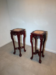 Oriental Pedestal Rosewood