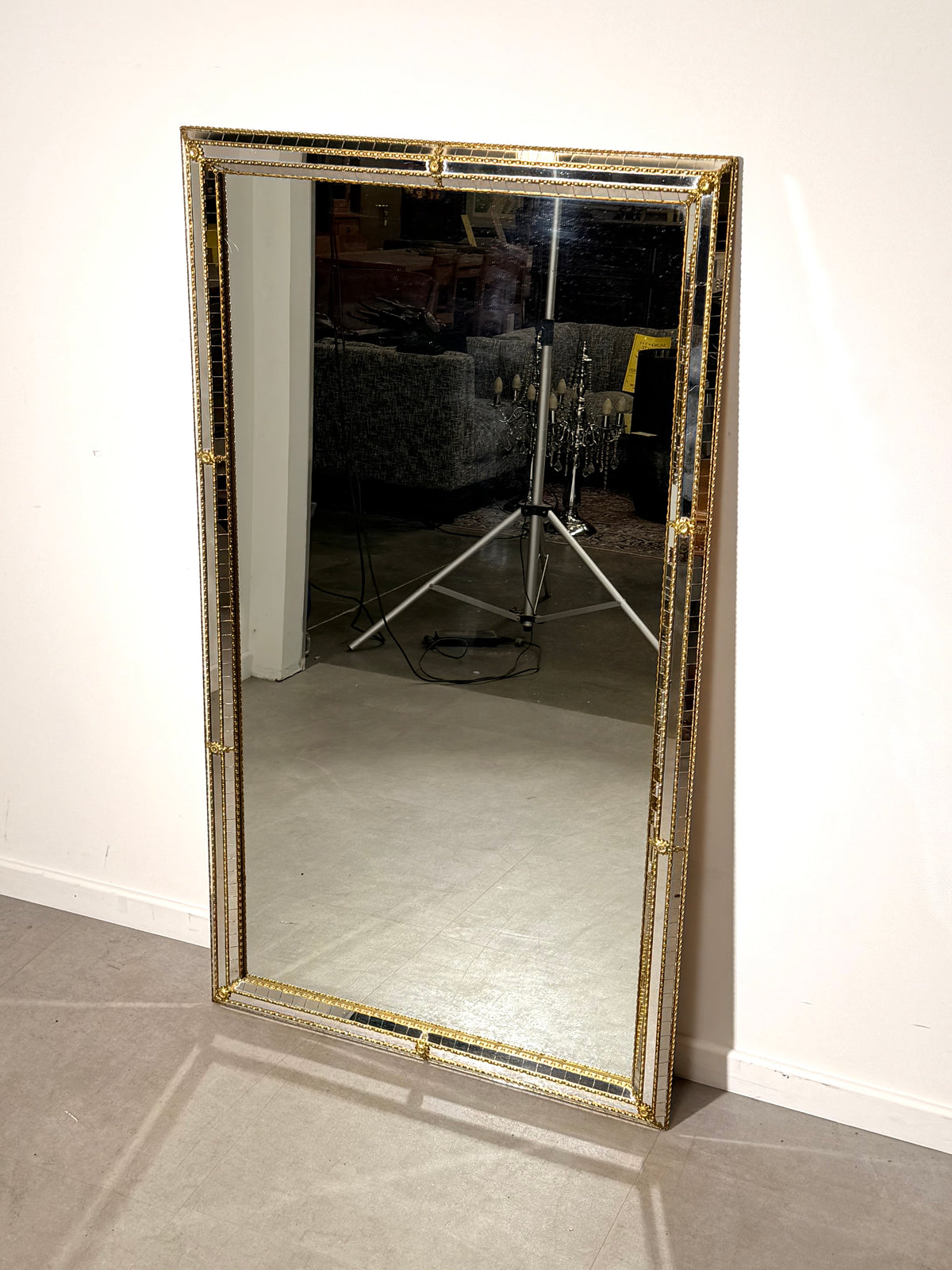 Vintage Venetian Style Gilt Mirror