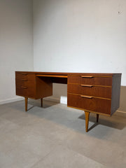 Bureau vintage Austinsuite en teck – Style moderne du milieu du siècle (Royaume-Uni, années 1960)