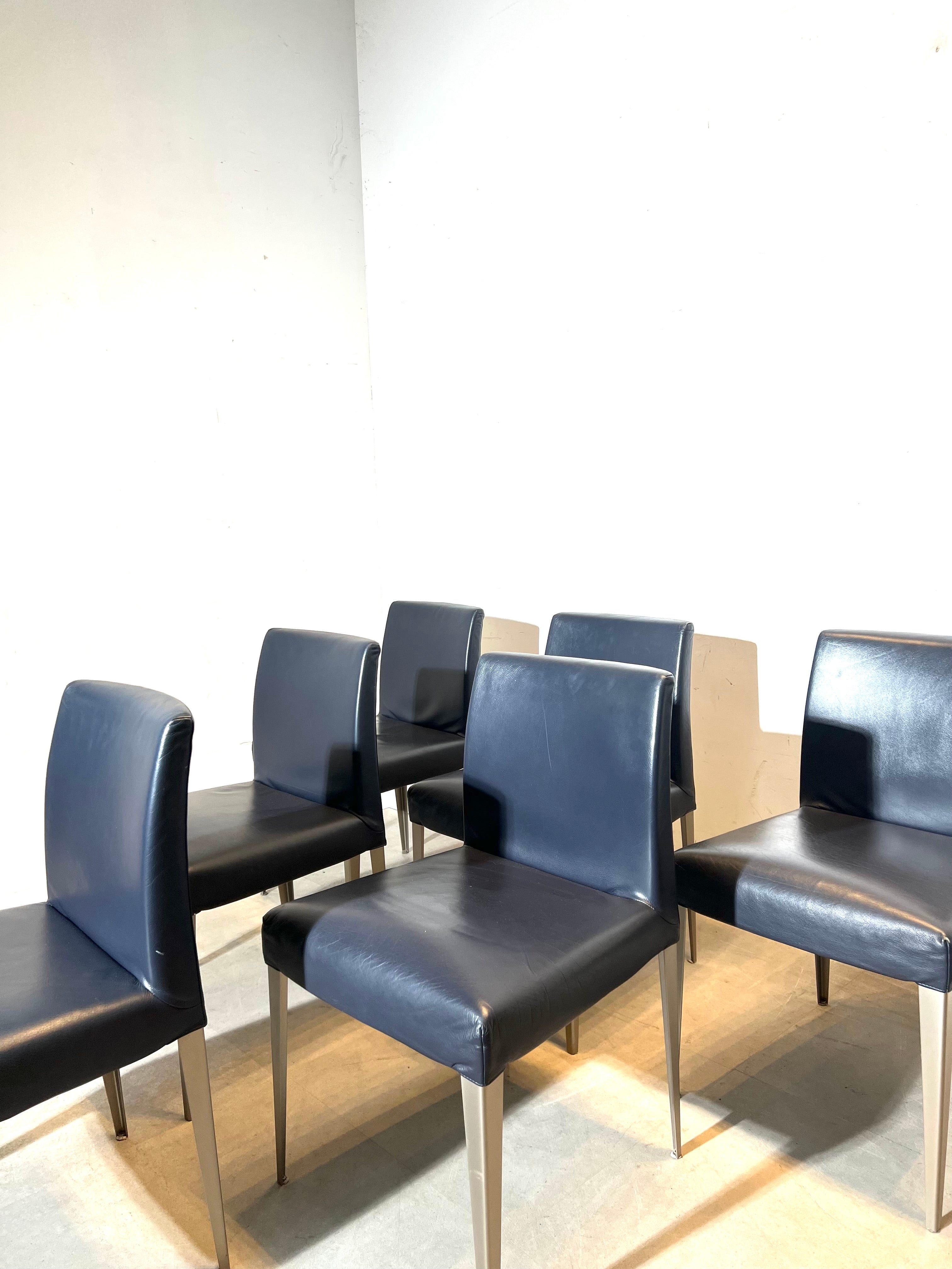 Set of 6 Modern Dining Chairs