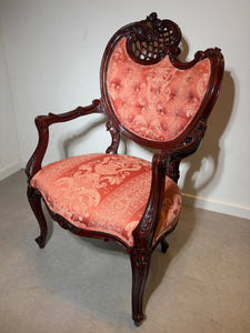 Armchair Mahogony Baroque Style