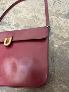 Delvaux “Starlette” Bordeaux crossbody bag