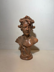 Antique Buste Art Nouveau
