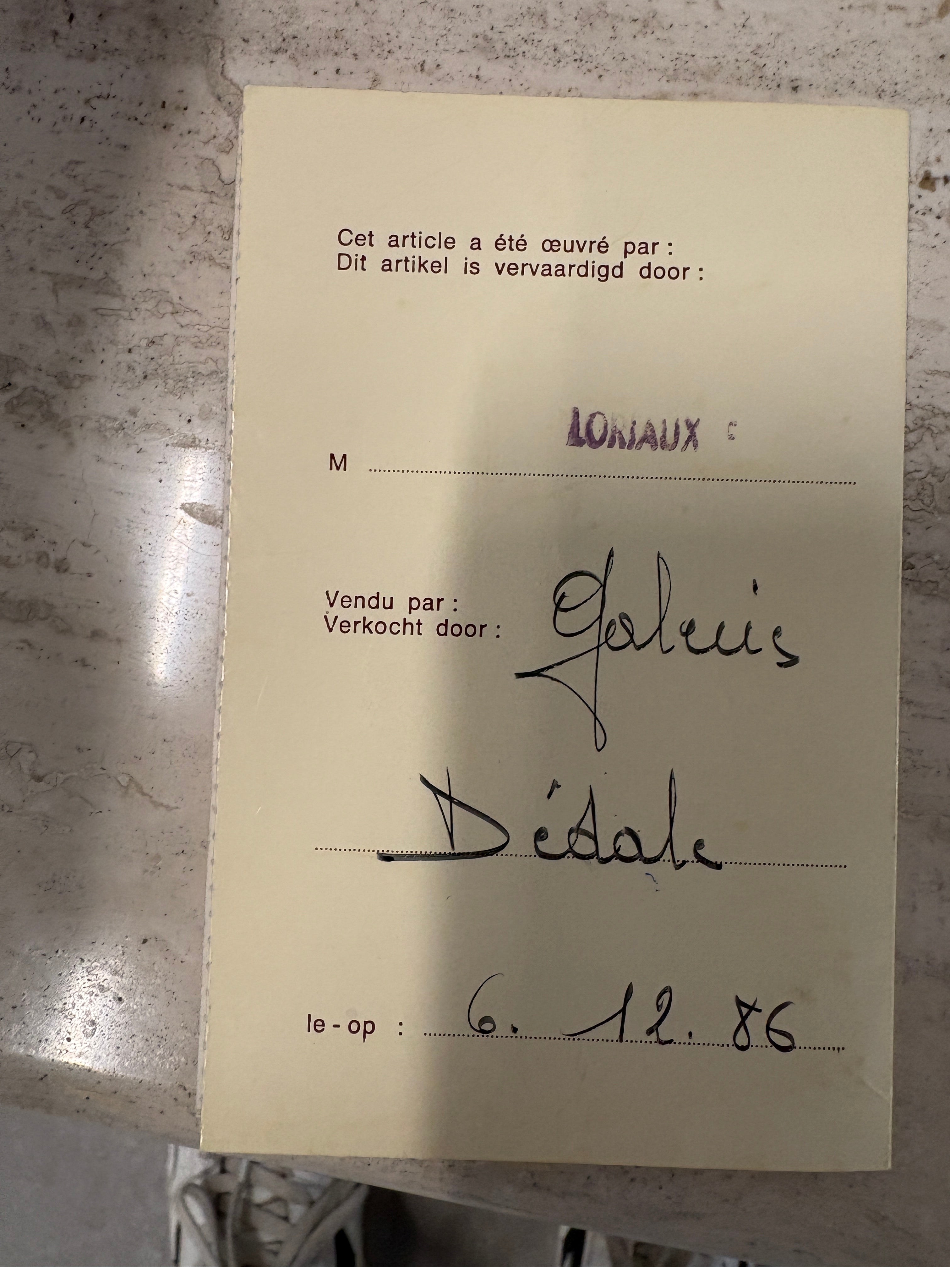 Delvaux Dedain Vintage Bag