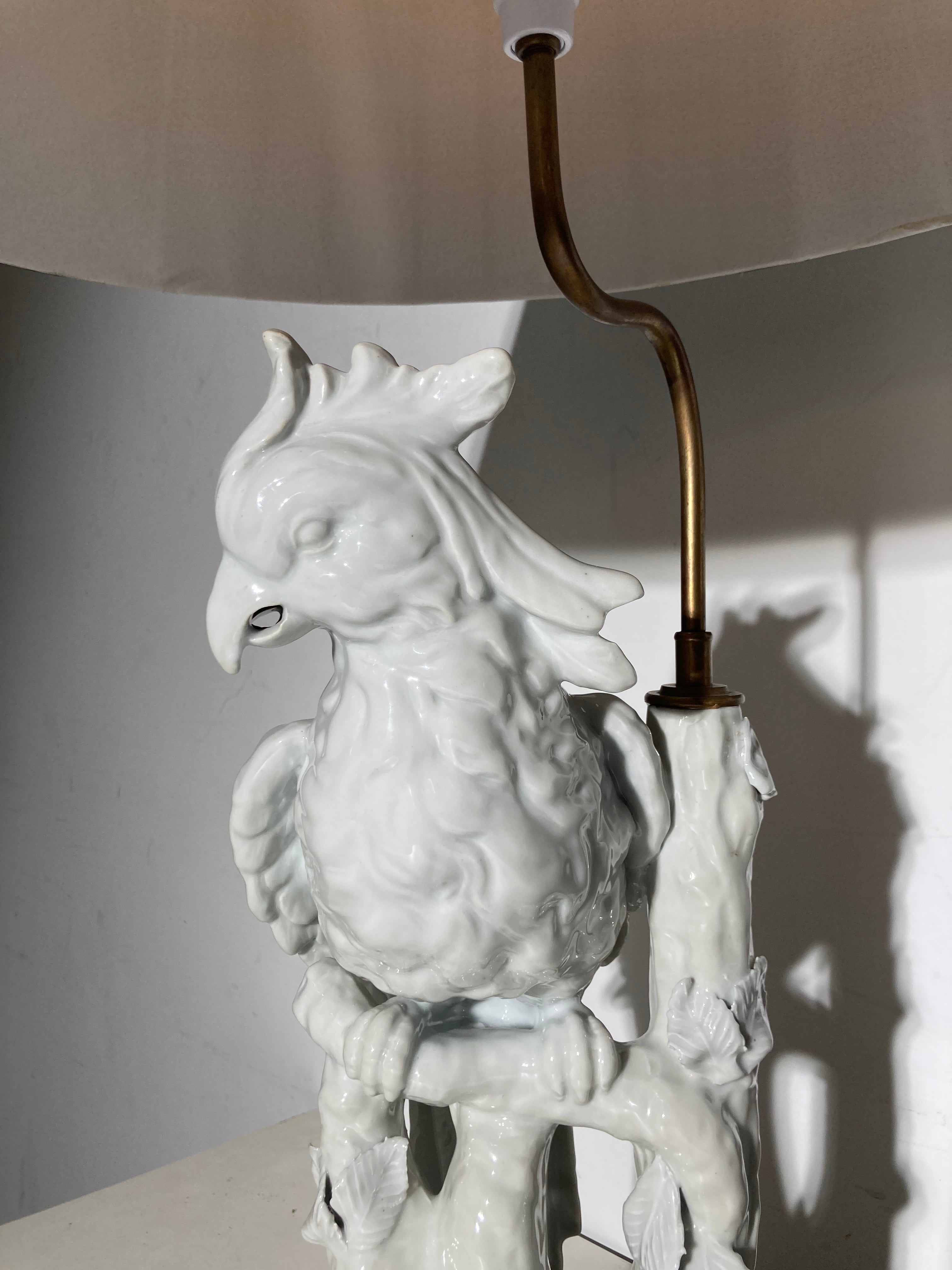 Lampe à oiseaux Blanc de Chine