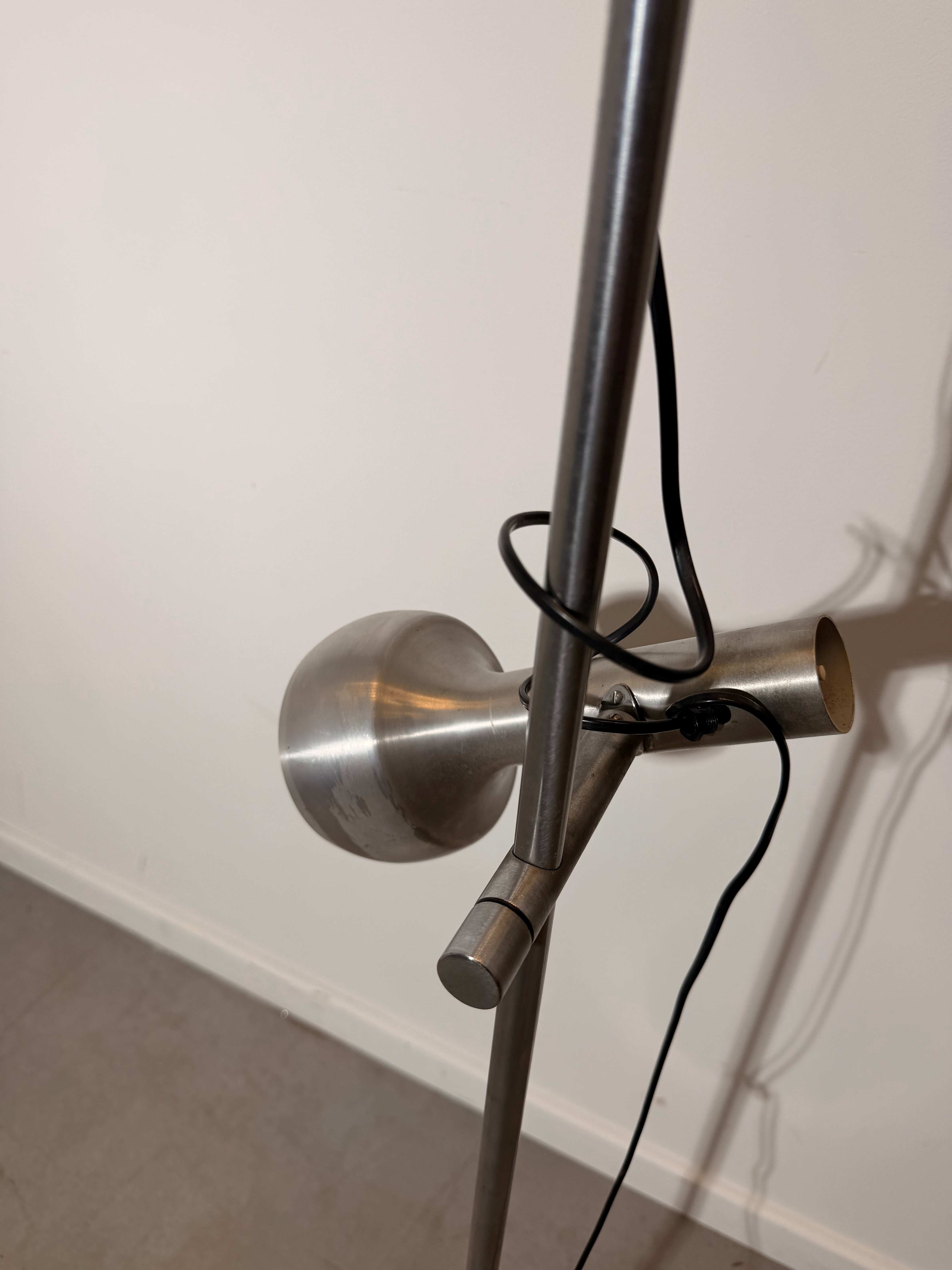 Vintage Adjustable Double Spot Floor Lamp