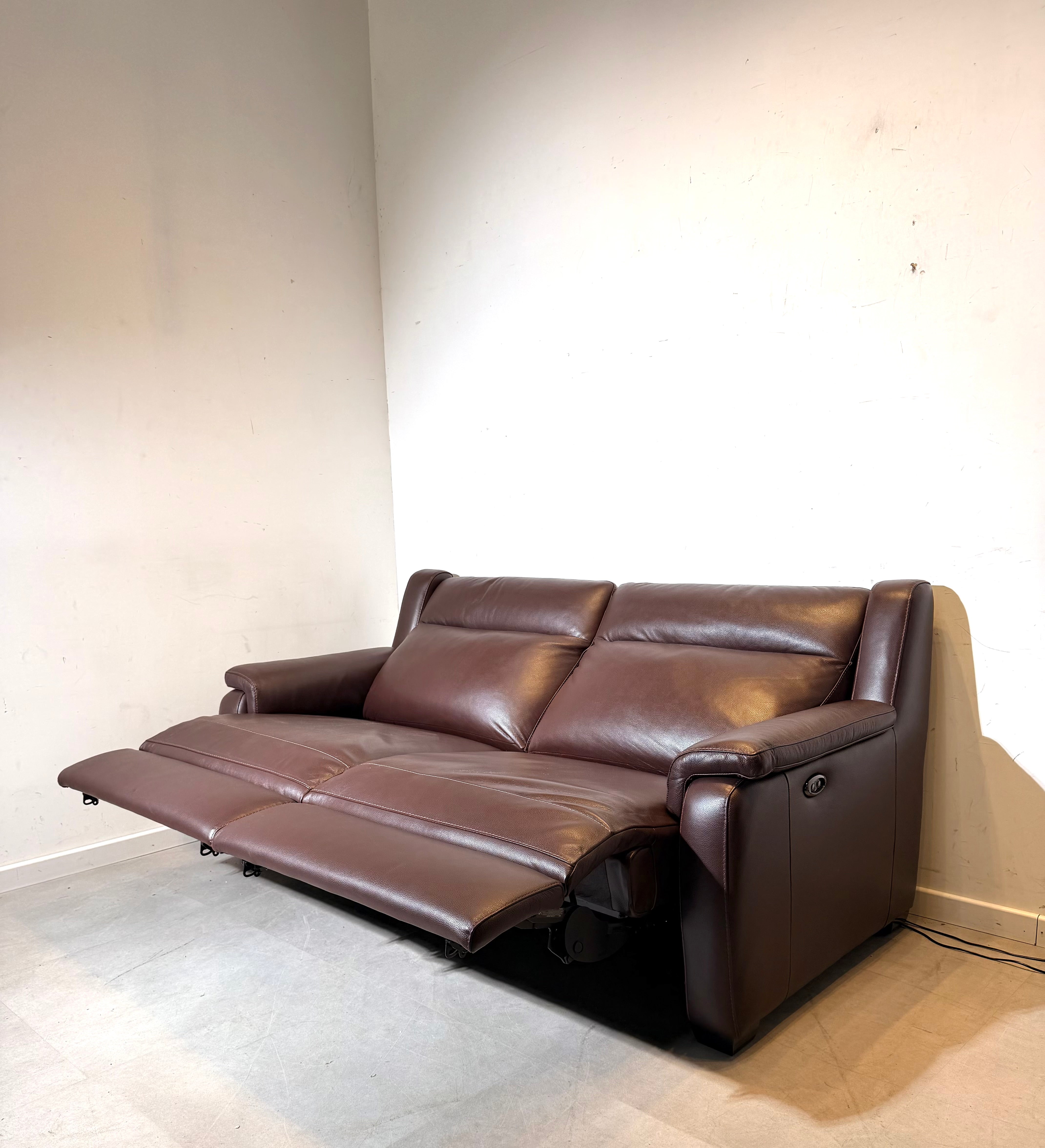 Taurus Electric Recliner 2-Seater Sofa + Armchair
