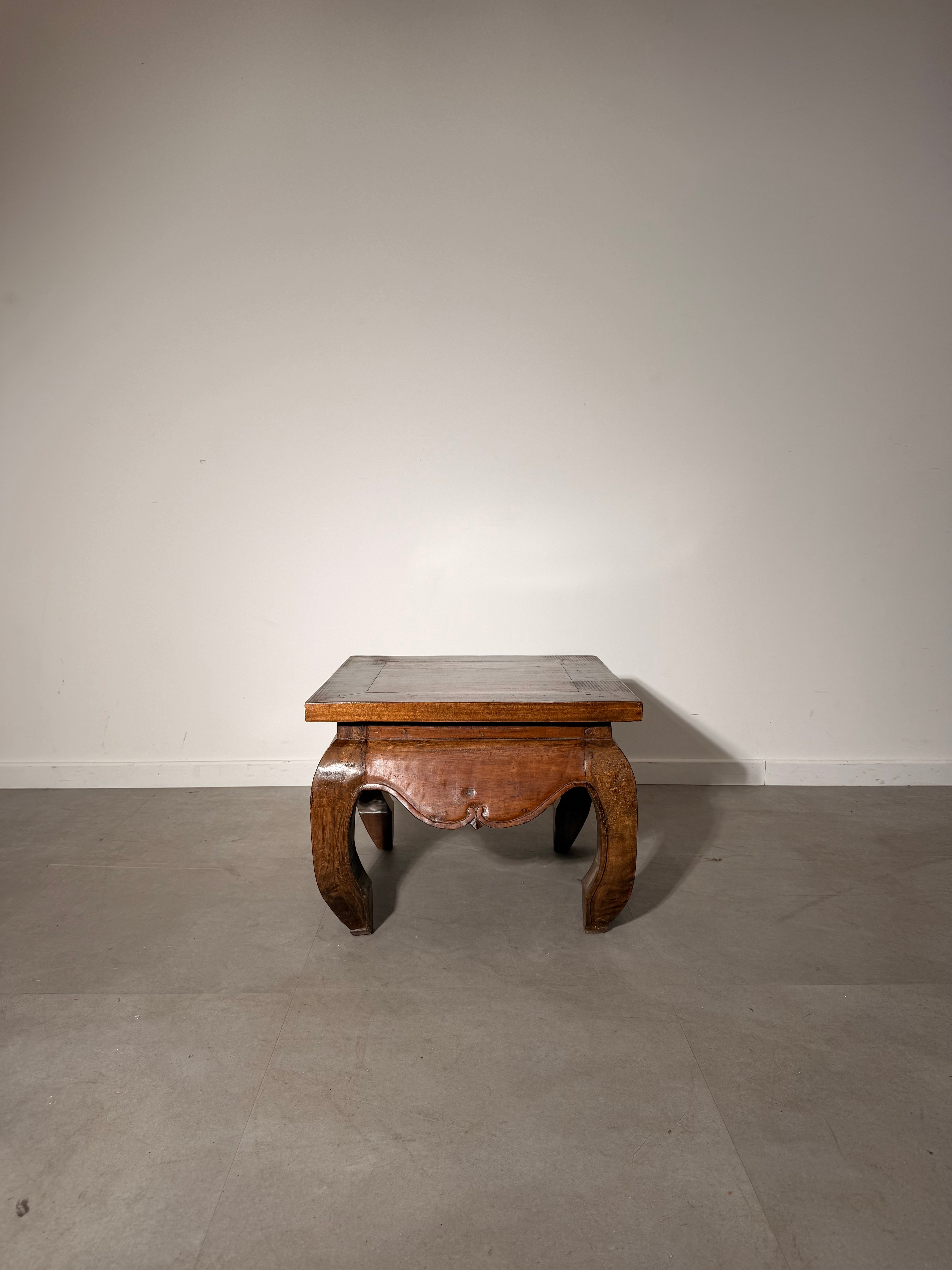 Antique Asian Hardwood Side Table