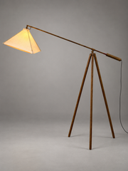 Vintage Adjustable Tripod Floor Lamp XL