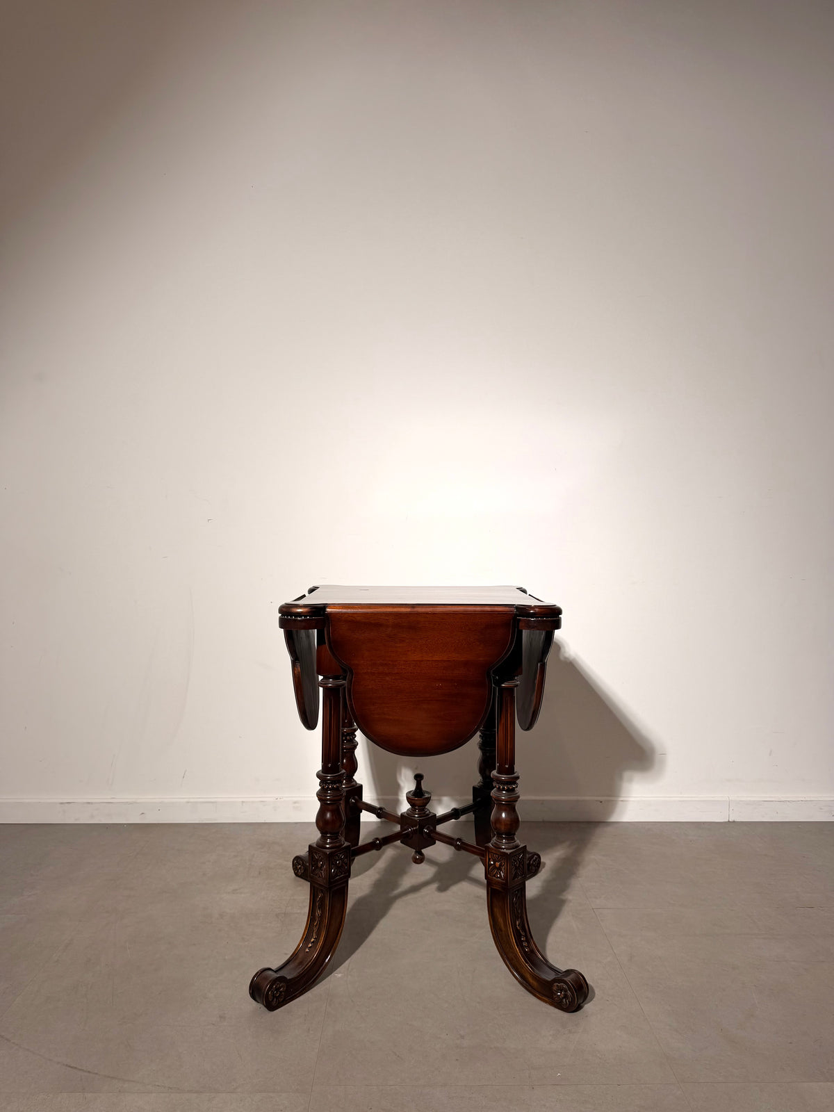 Antique Mahogany Folding Table