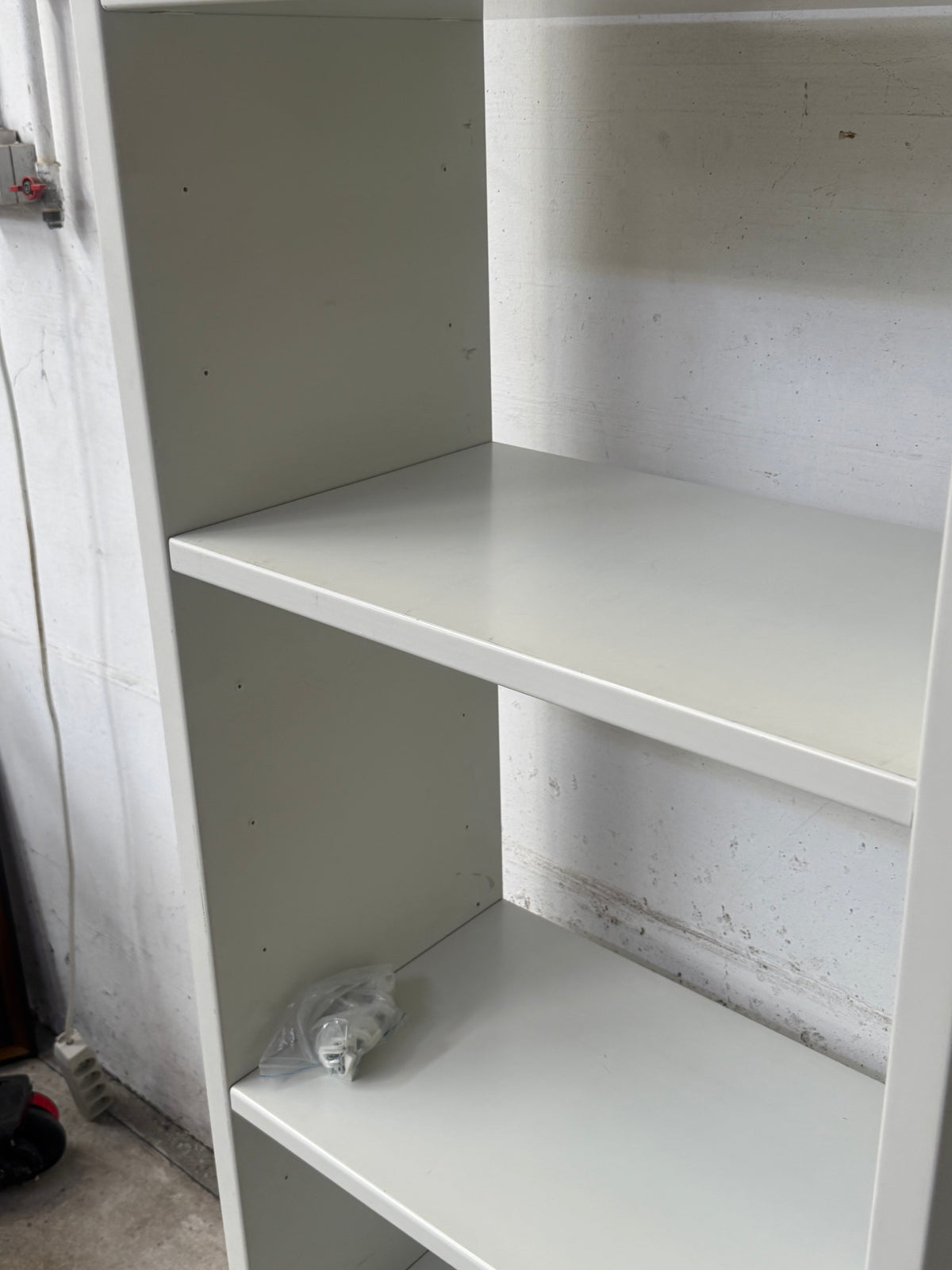 Interlübke Open Bookcase – White Modular Shelving System