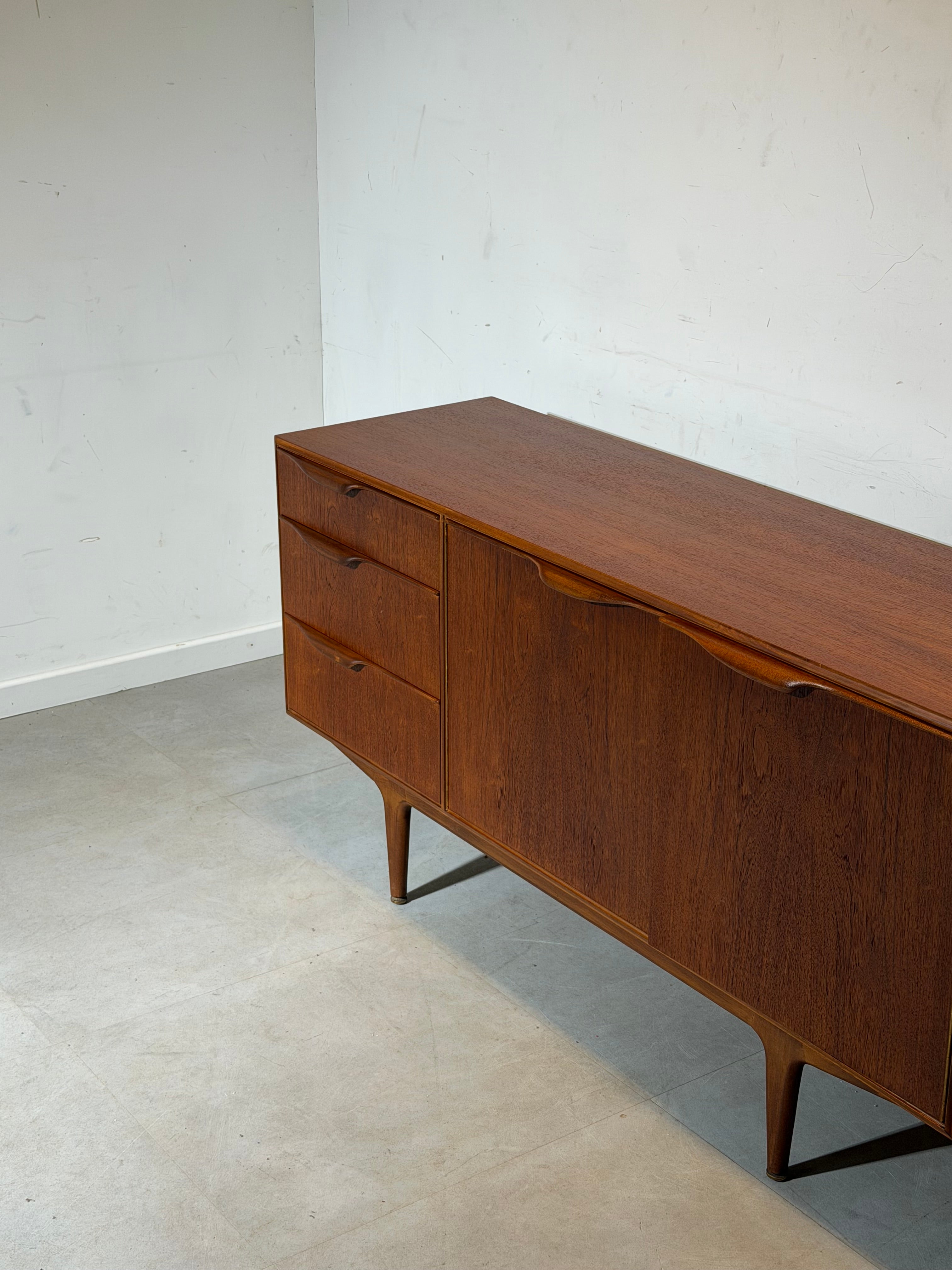 McIntosh Teak Sideboard – Mid-Century Modern Vintage Cabinet, Scotland