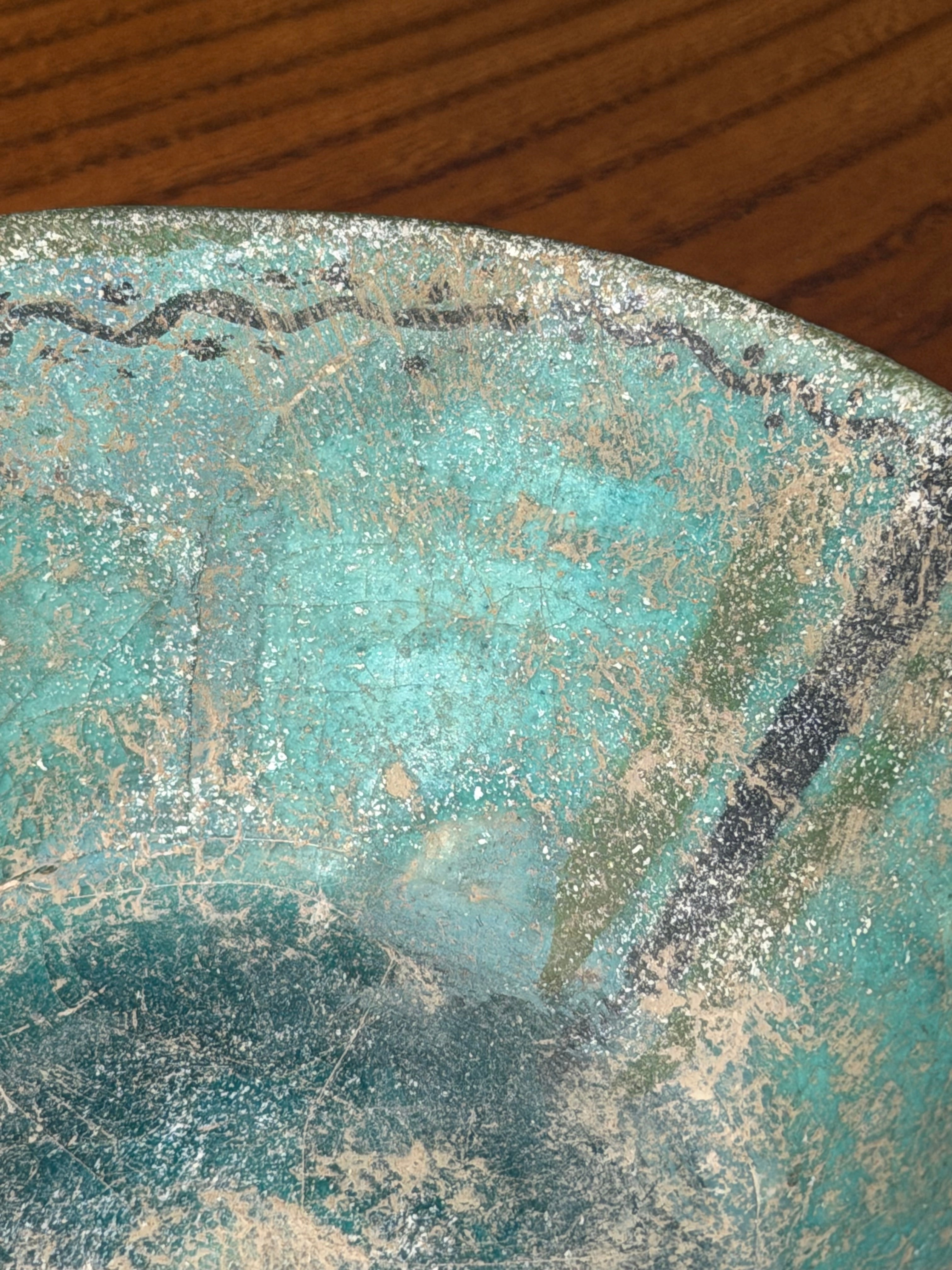 Seljuk Turquoise Glazed Pottery Bowl – Eastern Iran, 12th–13th Century