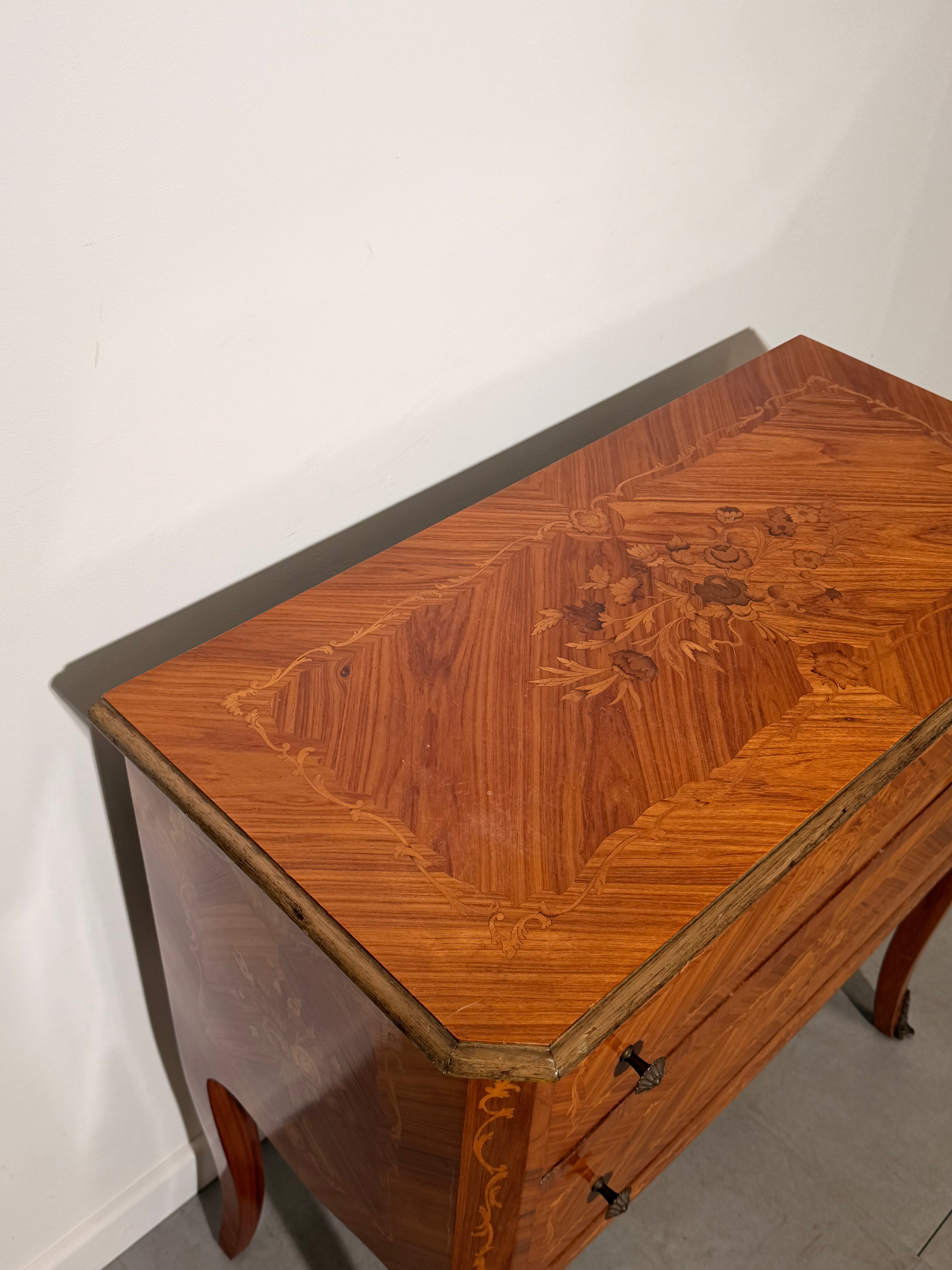French Marquetry Chest of Drawers