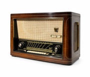 Vintage Barco Tube Radio – Wooden Cabinet – Belgium – 1950s